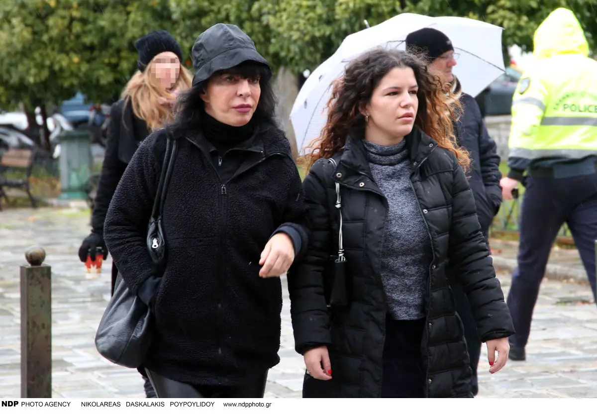 Η Μαρία Κλάρα Μαχαιρίτσα μαζί με την μητέρα της Ελένη Μαχαιρίτσα 