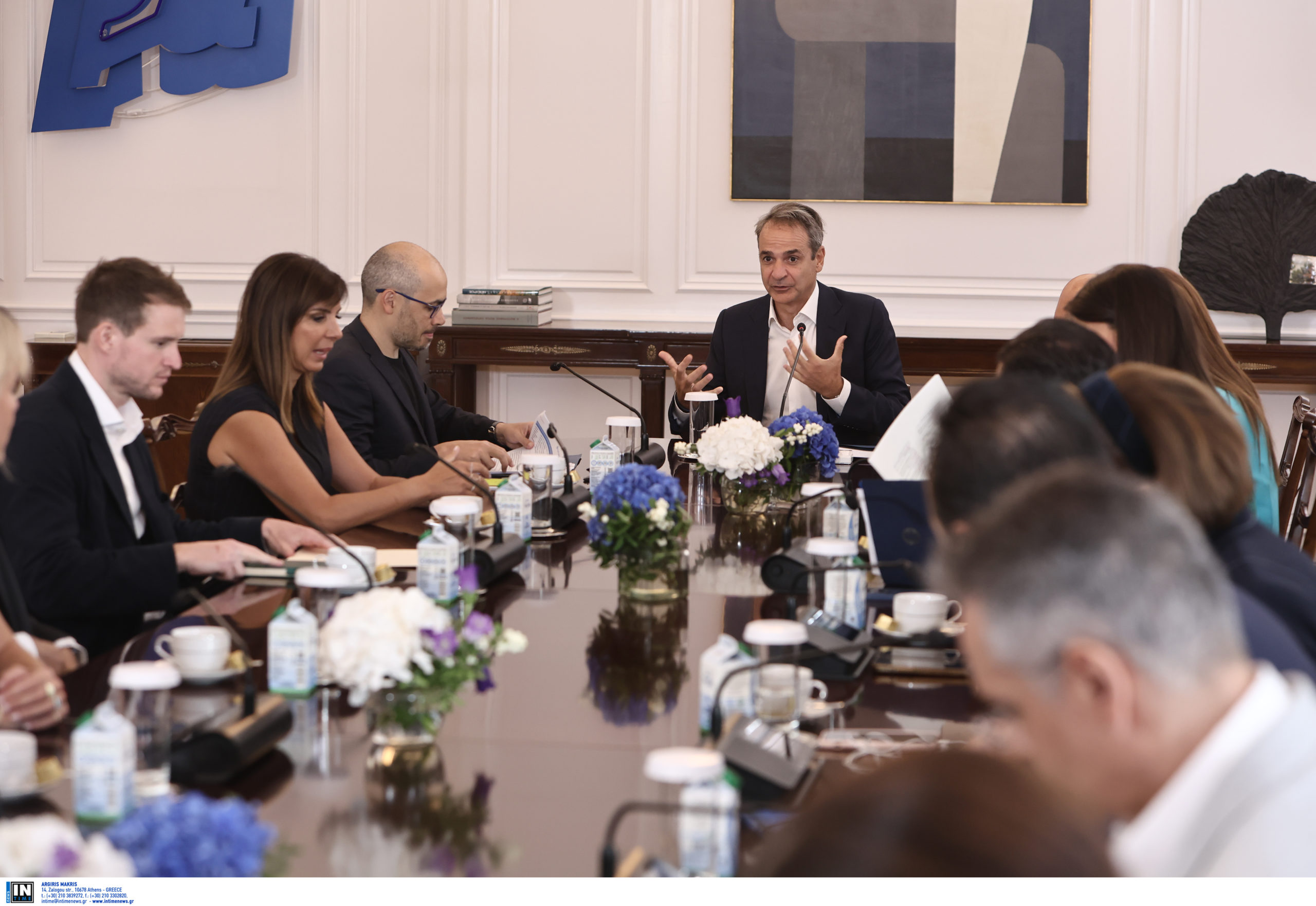 Σύσκεψη για το μέλλον της AI στο Μέγαρο Μαξίμου