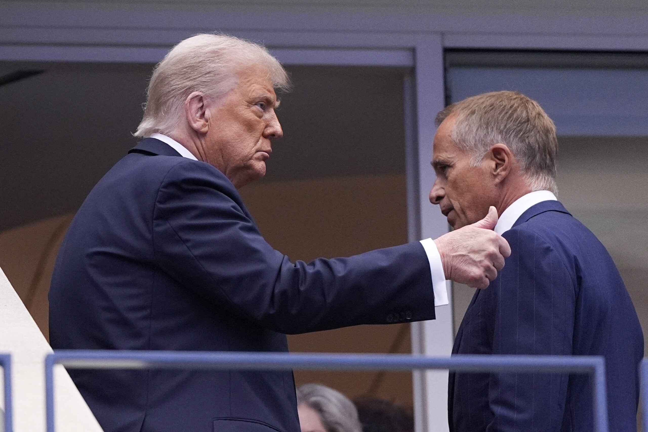 Ο Ντόναλντ Τραμπ στον μεγάλο τελικό του US Open 3 Ο Ντόναλντ Τραμπ στον μεγάλο τελικό του US Open