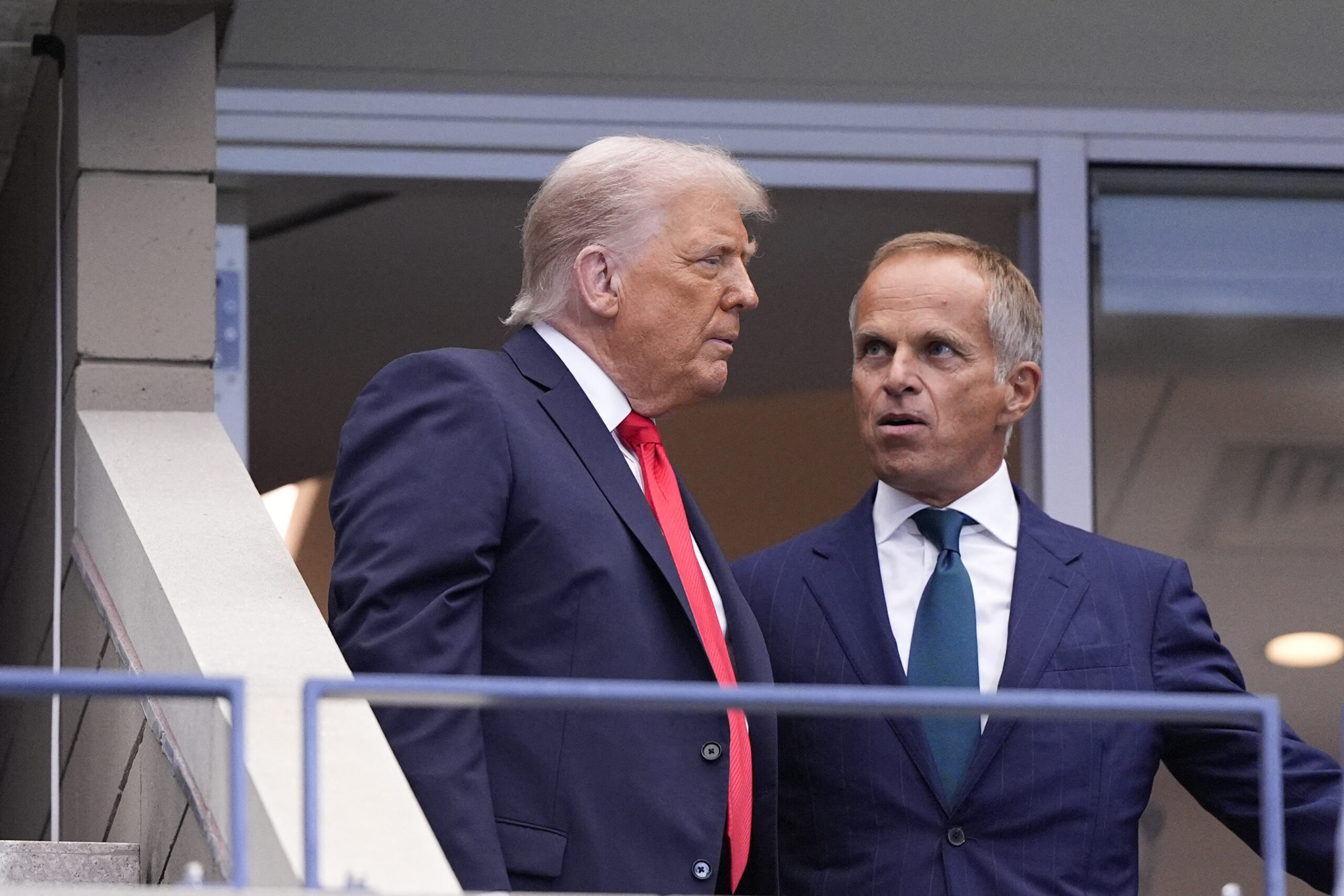 Ο Ντόναλντ Τραμπ στον μεγάλο τελικό του US Open 4 Ο Ντόναλντ Τραμπ στον μεγάλο τελικό του US Open