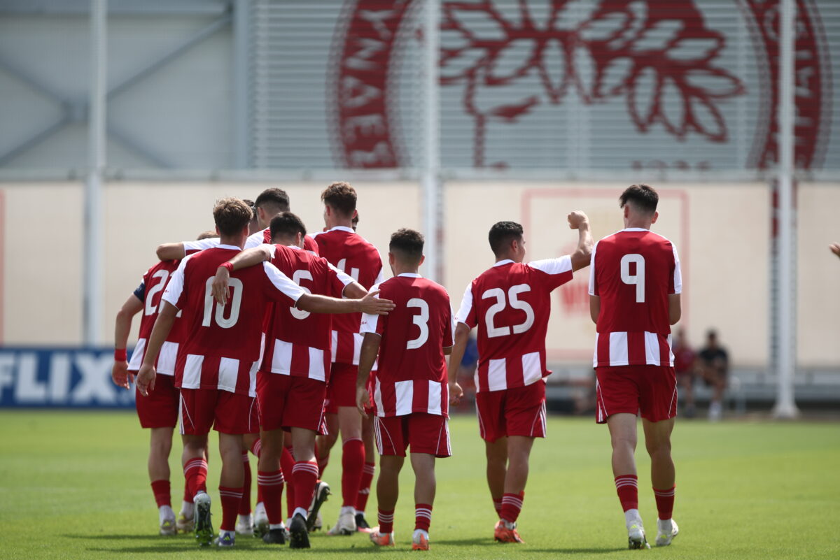 Ολυμπιακός – Πάφος 4-0: Εντυπωσιακή πρεμιέρα για τους Πειραιώτες στο Youth League