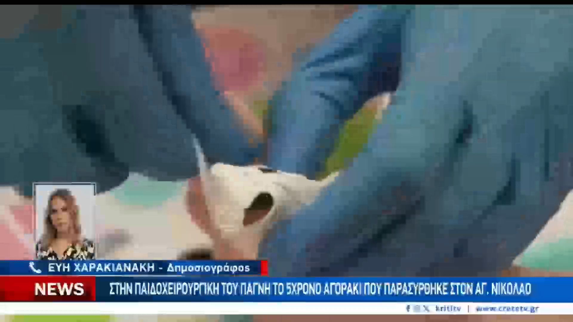 Σοκ:αγοράκι 5 ετών παρασύρθηκε από μηχανάκι στον Άγιο Νικόλαο
