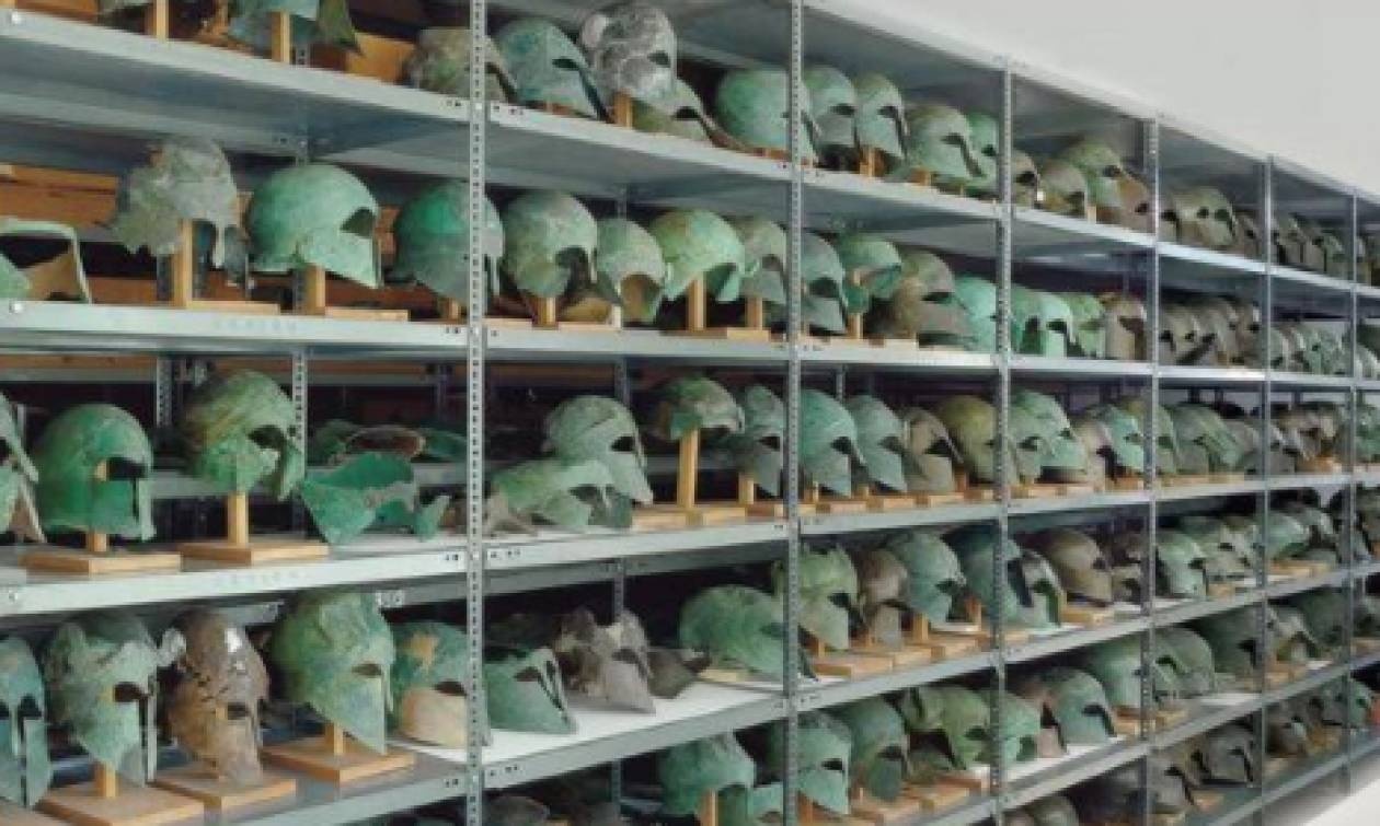 Το αίνιγμα των περικεφαλαίων στην Αρχαία Ολυμπία που συναρπάζει τους ερευνητές (φωτό)