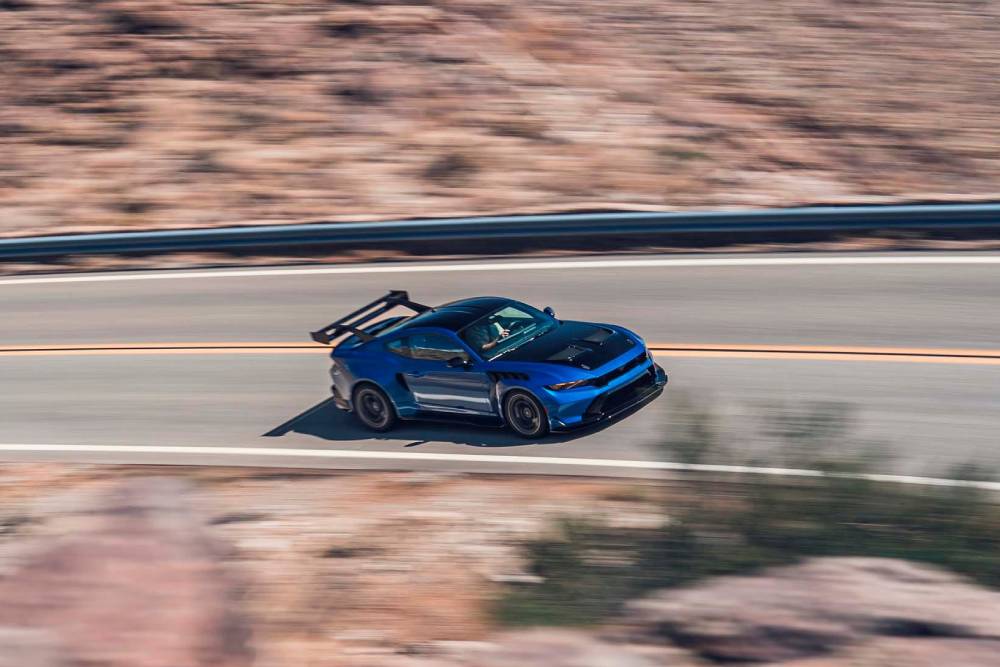 «Μπούνια» και στην άσφαλτο η Ford Mustang GTD