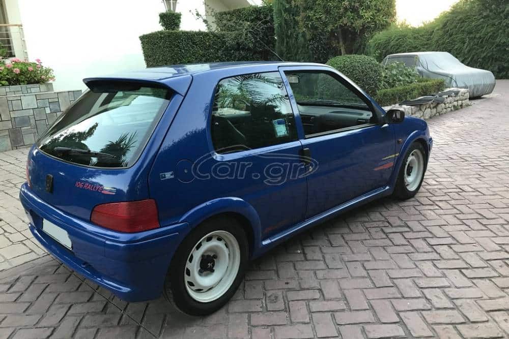 Αψεγάδιαστο και ανέγγιχτο Peugeot 106 Rallye «Κατασκευασμένο στην Ελλάδα» 9 342379355_2_b