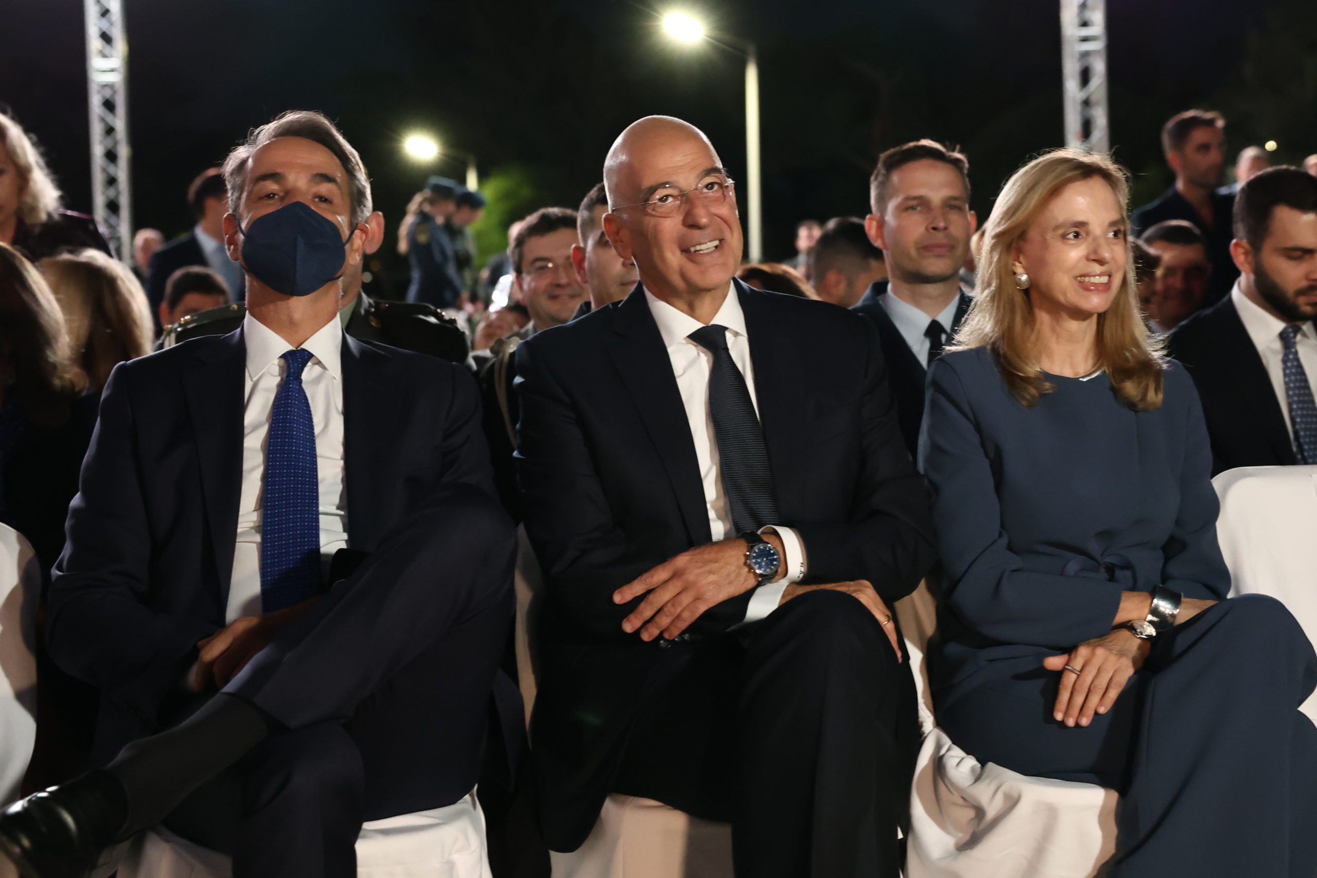 Μητσοτάκης και Δένδιας μαζί στα αποκαλυπτήρια της νέας πρόσοψης του Πενταγώνου – ΦΩΤΟ & ΒΙΝΤΕΟ 6 Κυριάκος Μητσοτάκης, Νίκος Δένδιας, Πεντάγωνο