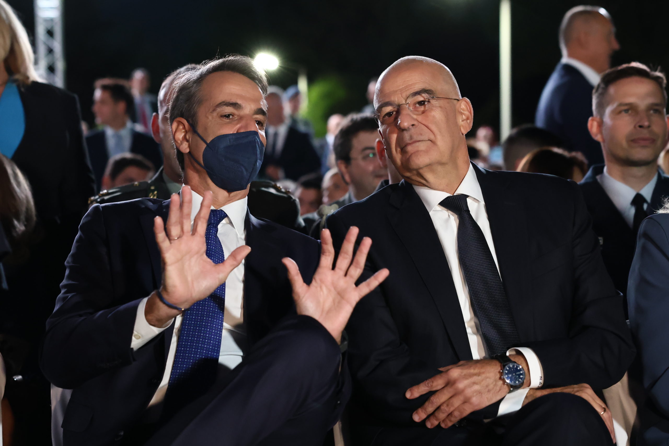 Μητσοτάκης και Δένδιας μαζί στα αποκαλυπτήρια της νέας πρόσοψης του Πενταγώνου – ΦΩΤΟ & ΒΙΝΤΕΟ 4 Κυριάκος Μητσοτάκης, Νίκος Δένδιας, Πεντάγωνο