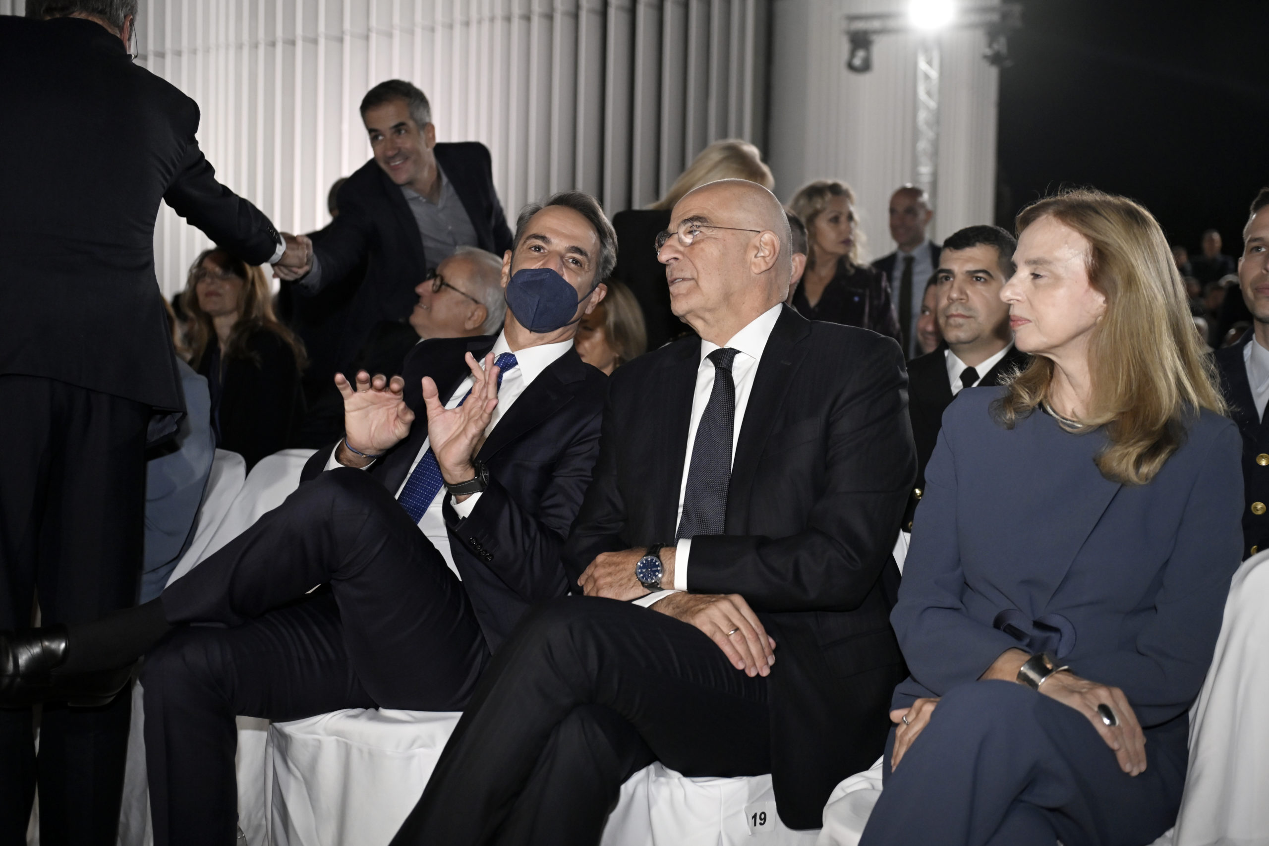 Μητσοτάκης και Δένδιας μαζί στα αποκαλυπτήρια της νέας πρόσοψης του Πενταγώνου – ΦΩΤΟ & ΒΙΝΤΕΟ 5 Κυριάκος Μητσοτάκης, Νίκος Δένδιας, Πεντάγωνο