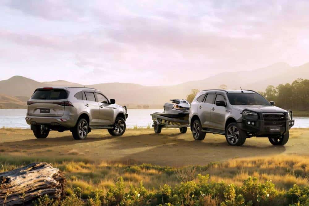 Ανθεκτικό SUV Isuzu MU-X Tour βασισμένο στο D-Max