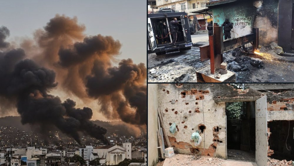 Βραζιλία: Τουλάχιστον 64 θύματα σε ευρείας κλίμακας αστυνομική επιχείρηση κατά της μαφίας στο Ρίο ντε Τζανέιρο 8 Βραζιλία: Τουλάχιστον 64 θύματα σε ευρείας κλίμακας αστυνομική επιχείρηση κατά της μαφίας στο Ρίο ντε Τζανέιρο