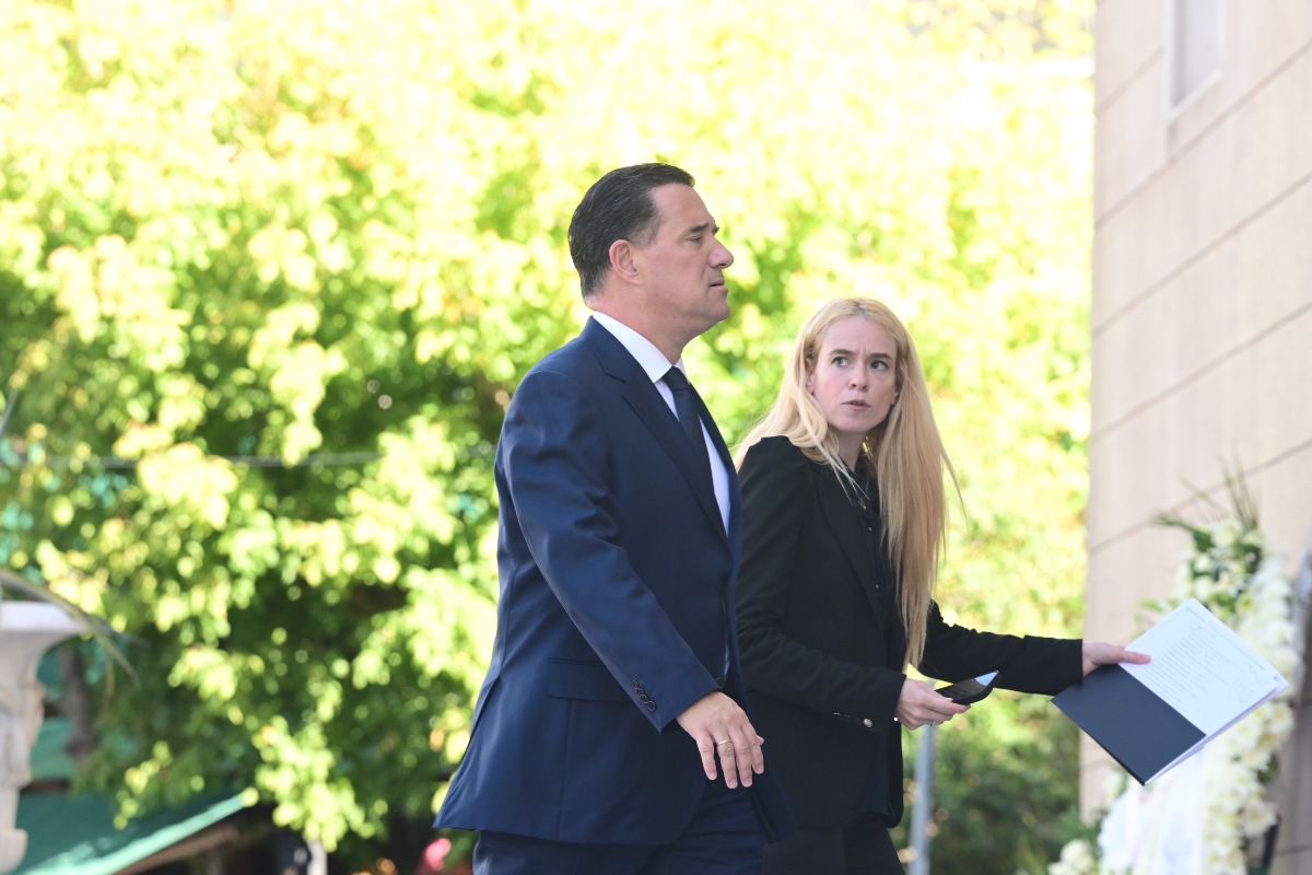 Διονύσης Σαββόπουλος: Οι πολιτικοί και καλλιτέχνες που τίμησαν το «τελευταίο αντίο» 29 Ο Άδωνις Γεωργιάδης