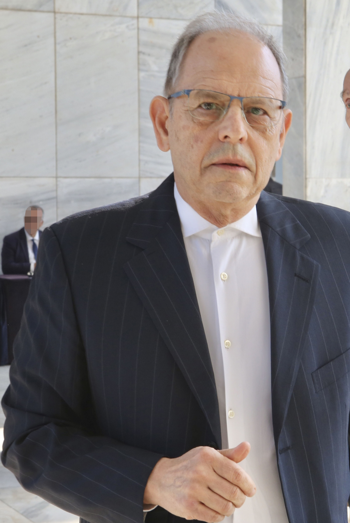 Άννα Κυριακού: Θλίψη και συγκίνηση στην αποχαιρετιστήρια τελετή της αξέχαστης ηθοποιού 10 Χρήστος Αποστολίδης