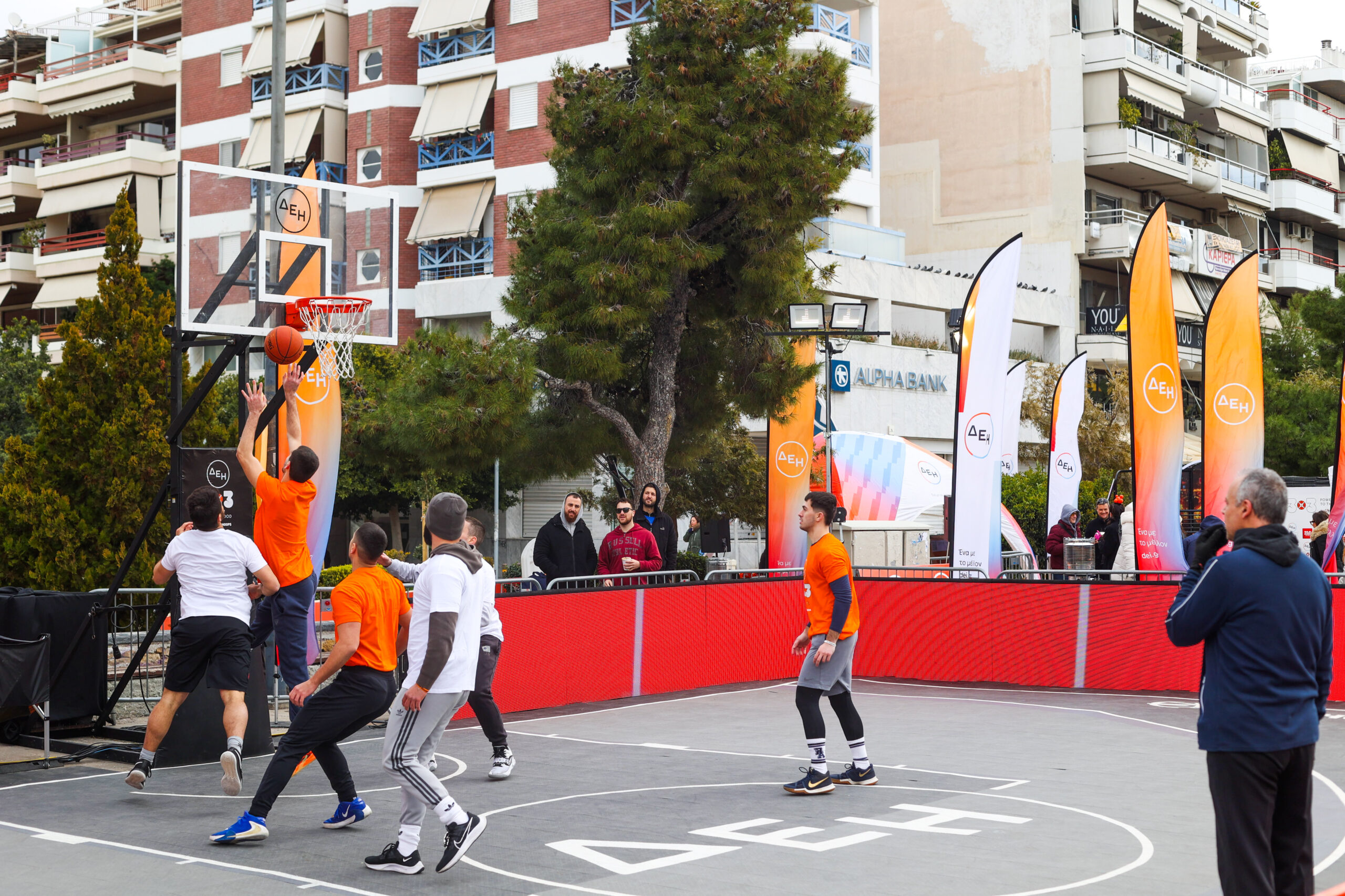 Η ΔΕΗ 3×3 POWER TO THE HOOD by Eurohoops Special Edition καταφθάνει στο Πεδίον του Άρεως 1 και 2 Νοεμβρίου 4 Αγώνας μπάσκετ