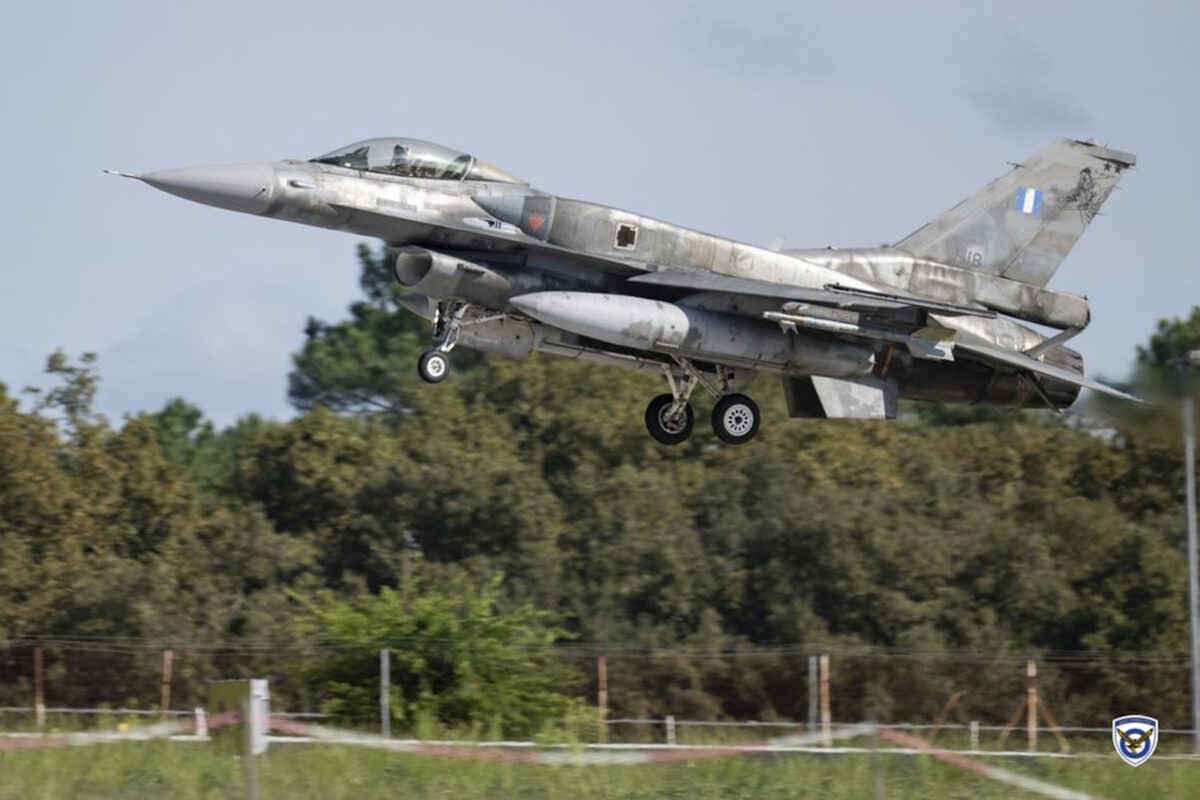 Μαχητικό αεροσκάφος τύπου F-16 της Πολεμικής Αεροπορίας