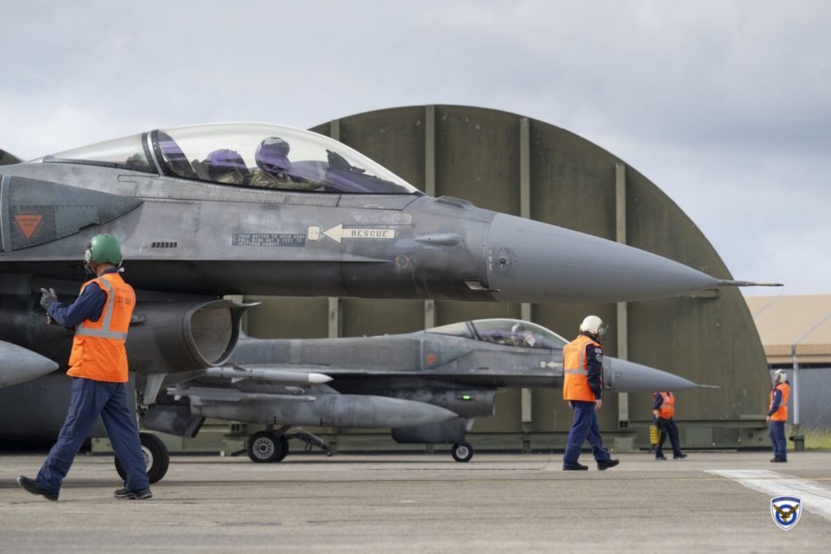 Μαχητικό αεροσκάφος τύπου F-16 της Πολεμικής Αεροπορίας
