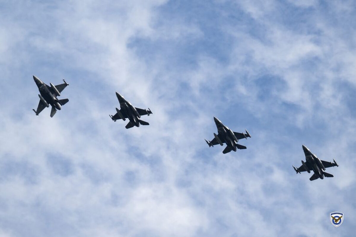 Μαχητικό αεροσκάφος τύπου F-16 της Πολεμικής Αεροπορίας
