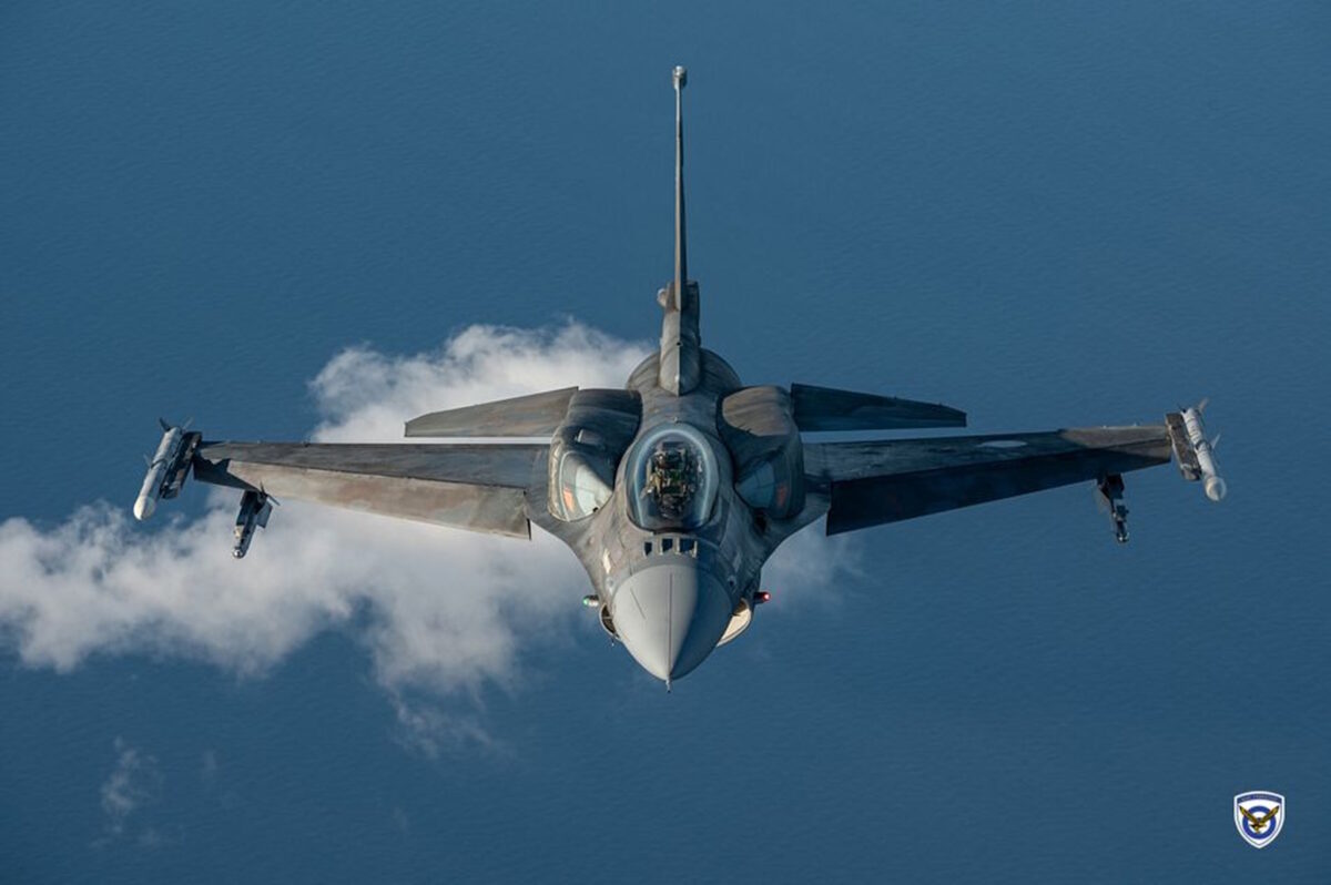 Μαχητικό αεροσκάφος τύπου F-16 της Πολεμικής Αεροπορίας