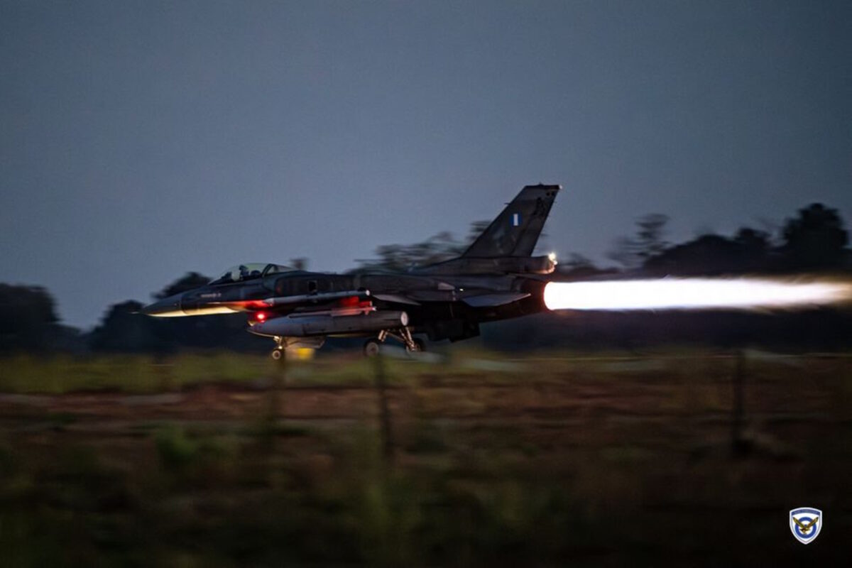 Μαχητικό αεροσκάφος τύπου F-16 της Πολεμικής Αεροπορίας