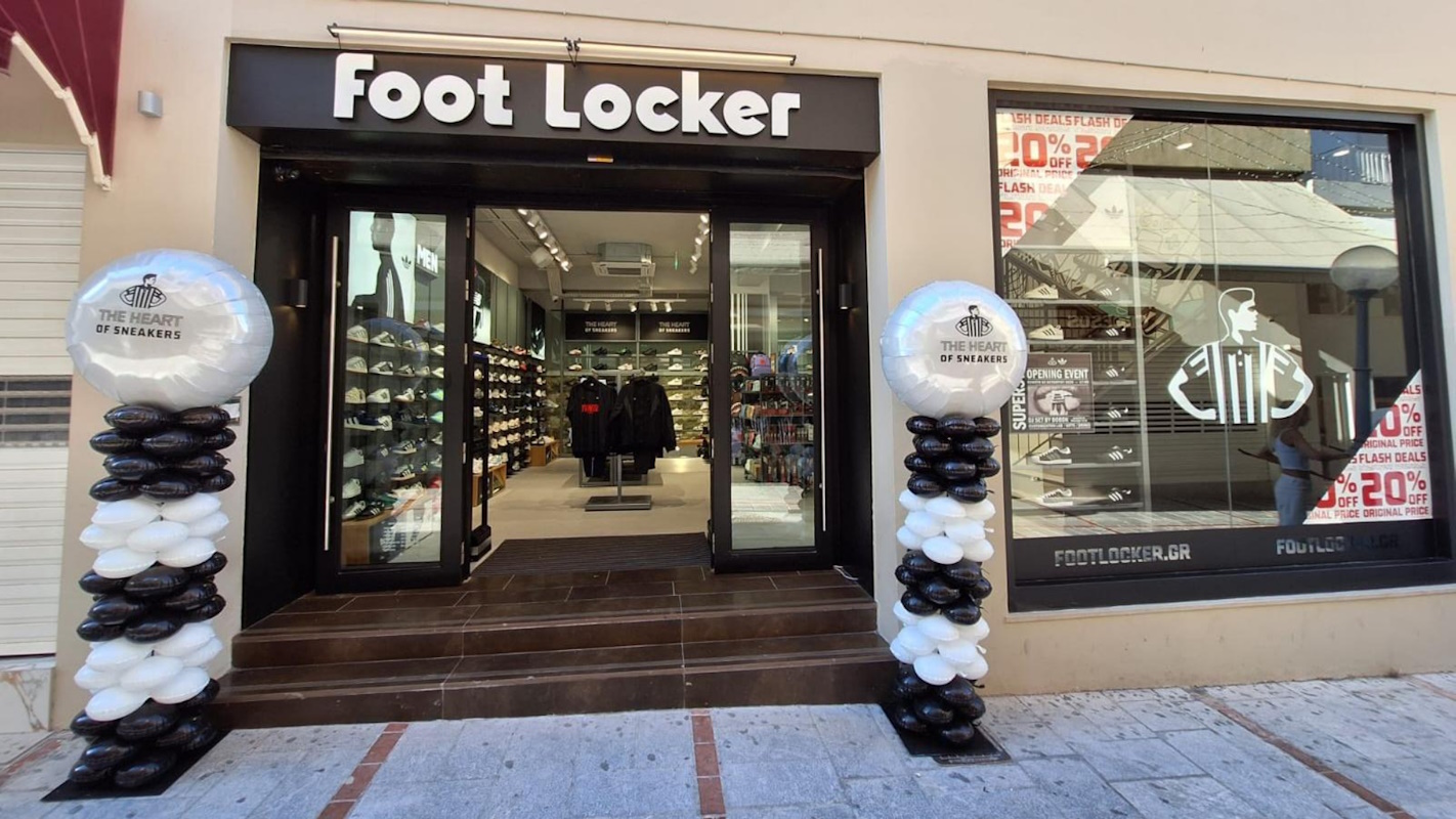 Κατάστημα Foot Locker στο Ηράκλειο Κρήτης 
