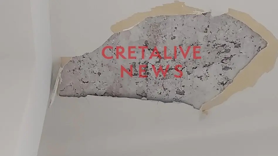 Ηράκλειο: Κατάρρευση σοβάδων στη Λότζια – Χωρίς τραυματισμούς αναφορές 4 Ηράκλειο