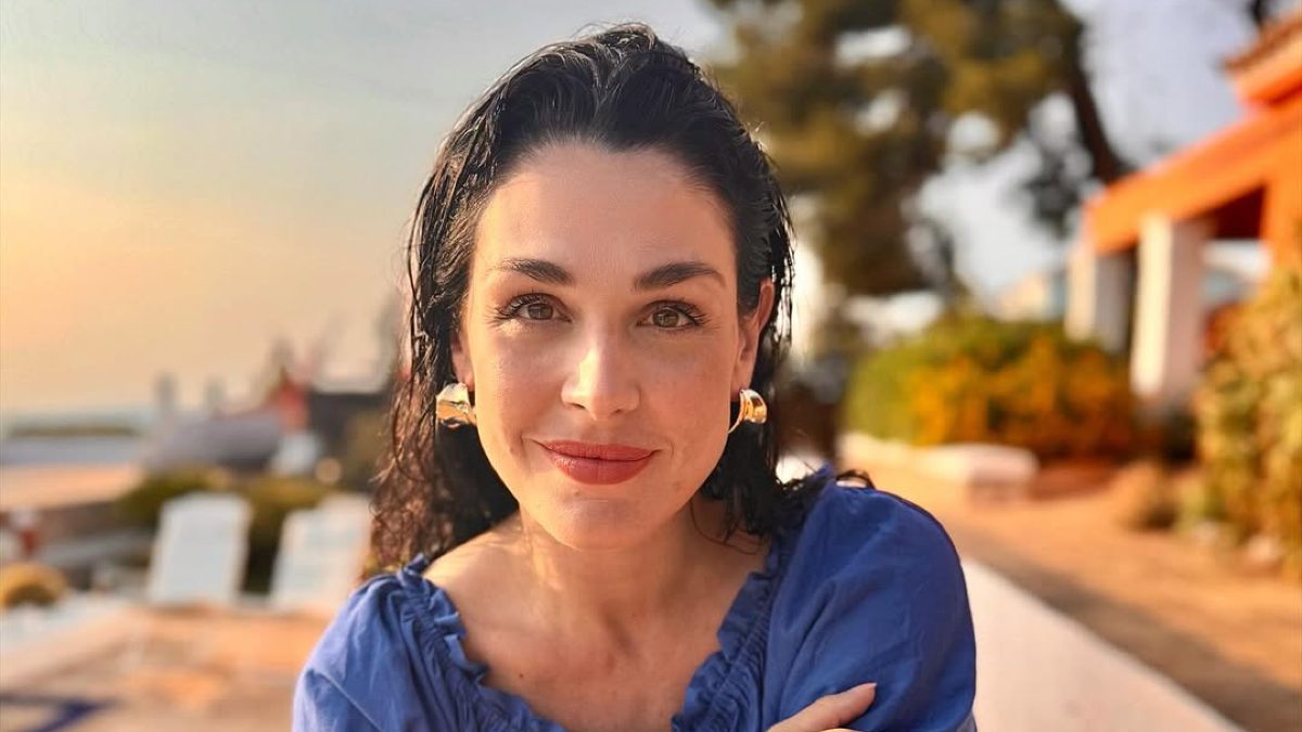 Ιωάννα Τριανταφυλλίδου: Στιγμιότυπο από τη βόλτα με τον 1,5 μηνών γιο της