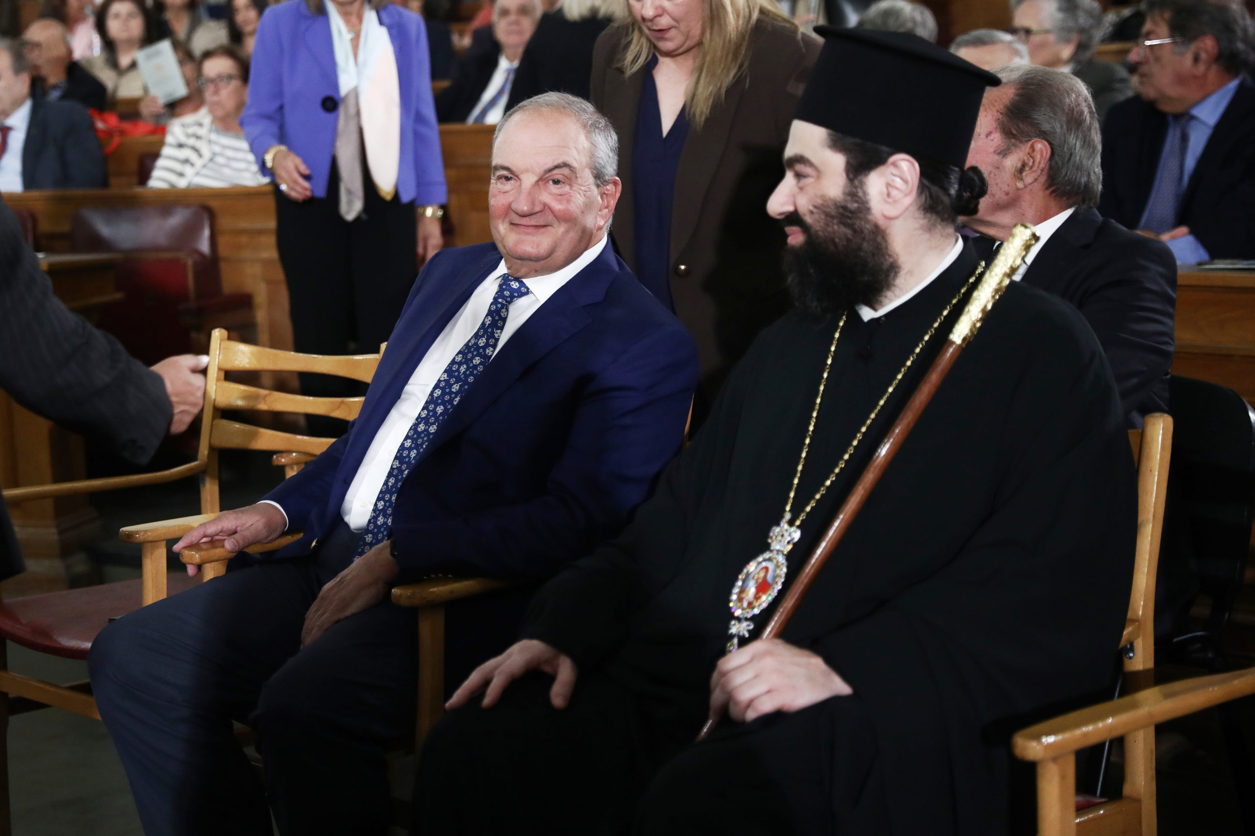 Κώστας Καραμανλής, εκδήλωση προς τιμήν της πρώην Προέδρου της Βουλής Άννας Ψαρούδα Μπενάκη.