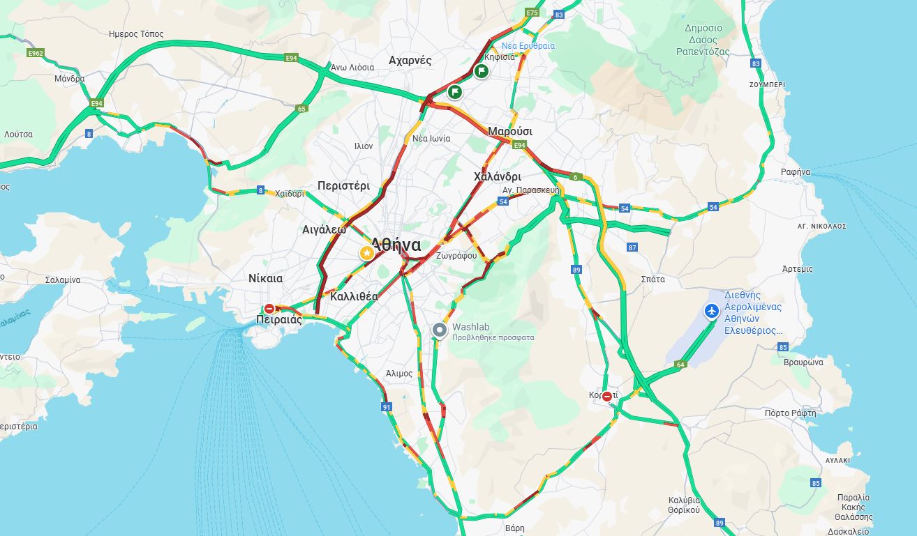 Η κίνηση στους δρόμους
