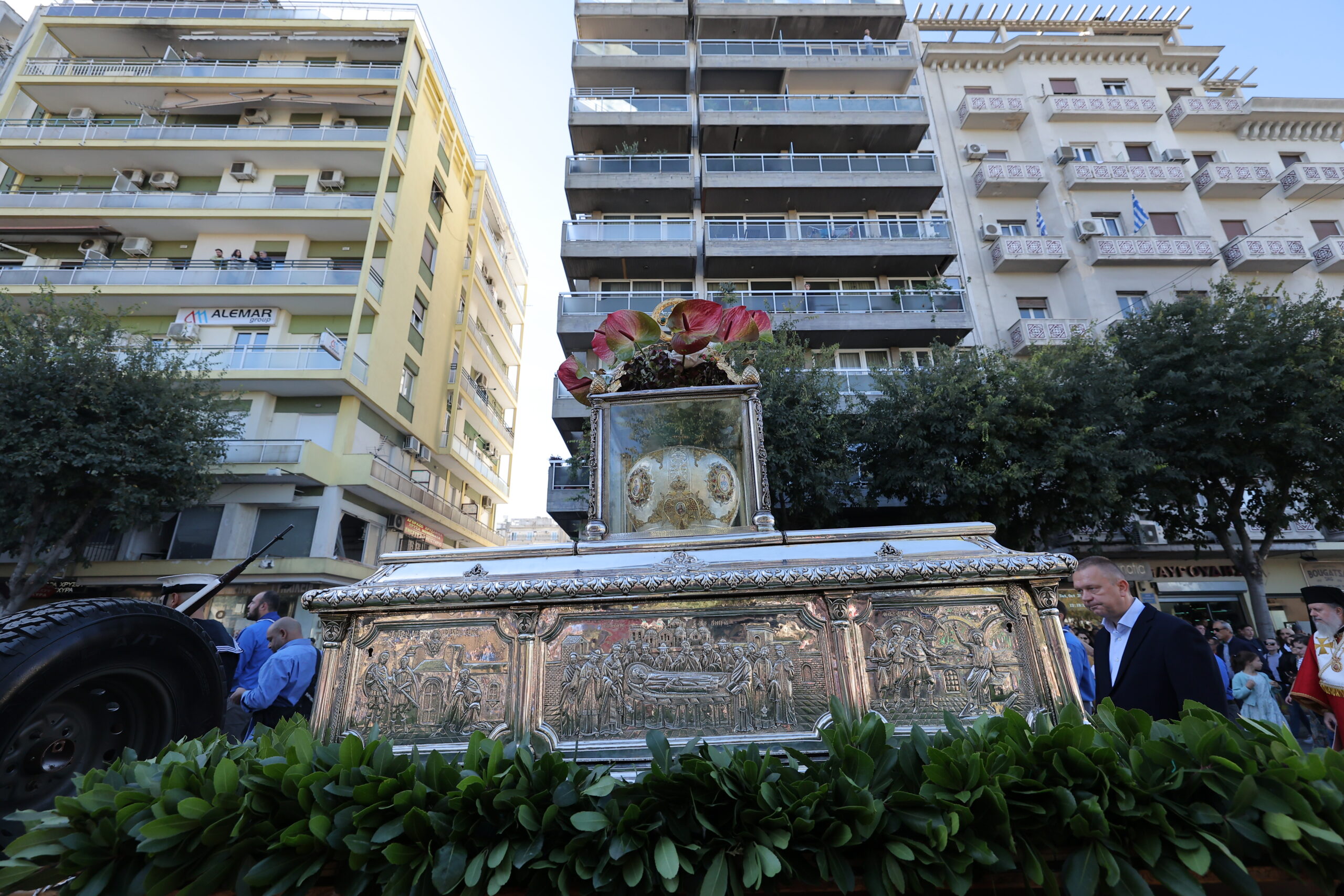 Η Θεσσαλονίκη τιμά τον Άγιο Δημήτριο: Πλήθος πιστών στη λιτανεία της εικόνας – Δείτε φωτογραφίες 11 Άγιος Δημήτριος