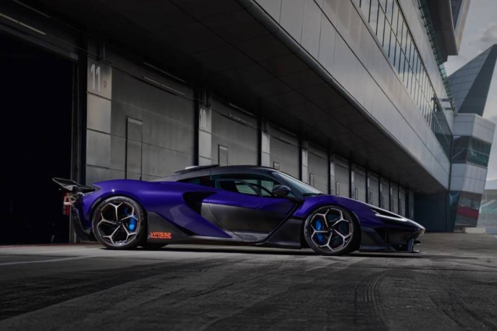 mclaren w1 testing