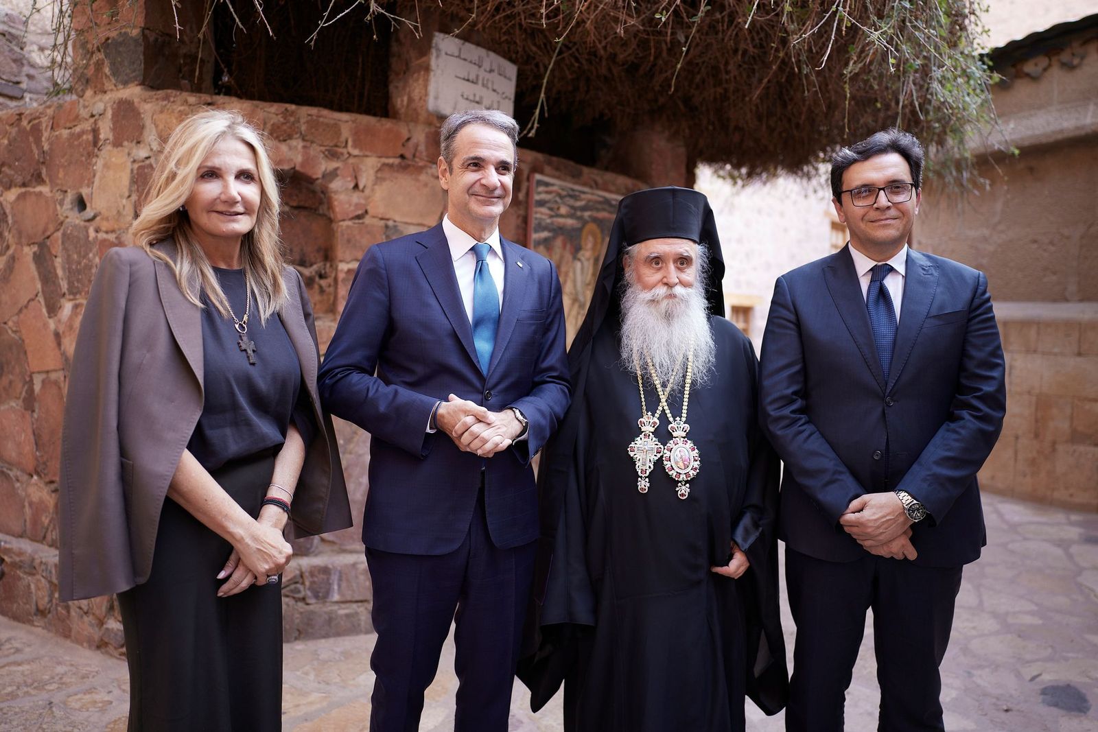 Μητσοτάκης: Η ελληνική κυβέρνηση θα υποστηρίζει διαρκώς το Ιερό Μοναστήρι της Αγίας Αικατερίνης 9 Μητσοτάκης: Η ελληνική κυβέρνηση θα υποστηρίζει διαρκώς το Ιερό Μοναστήρι της Αγίας Αικατερίνης