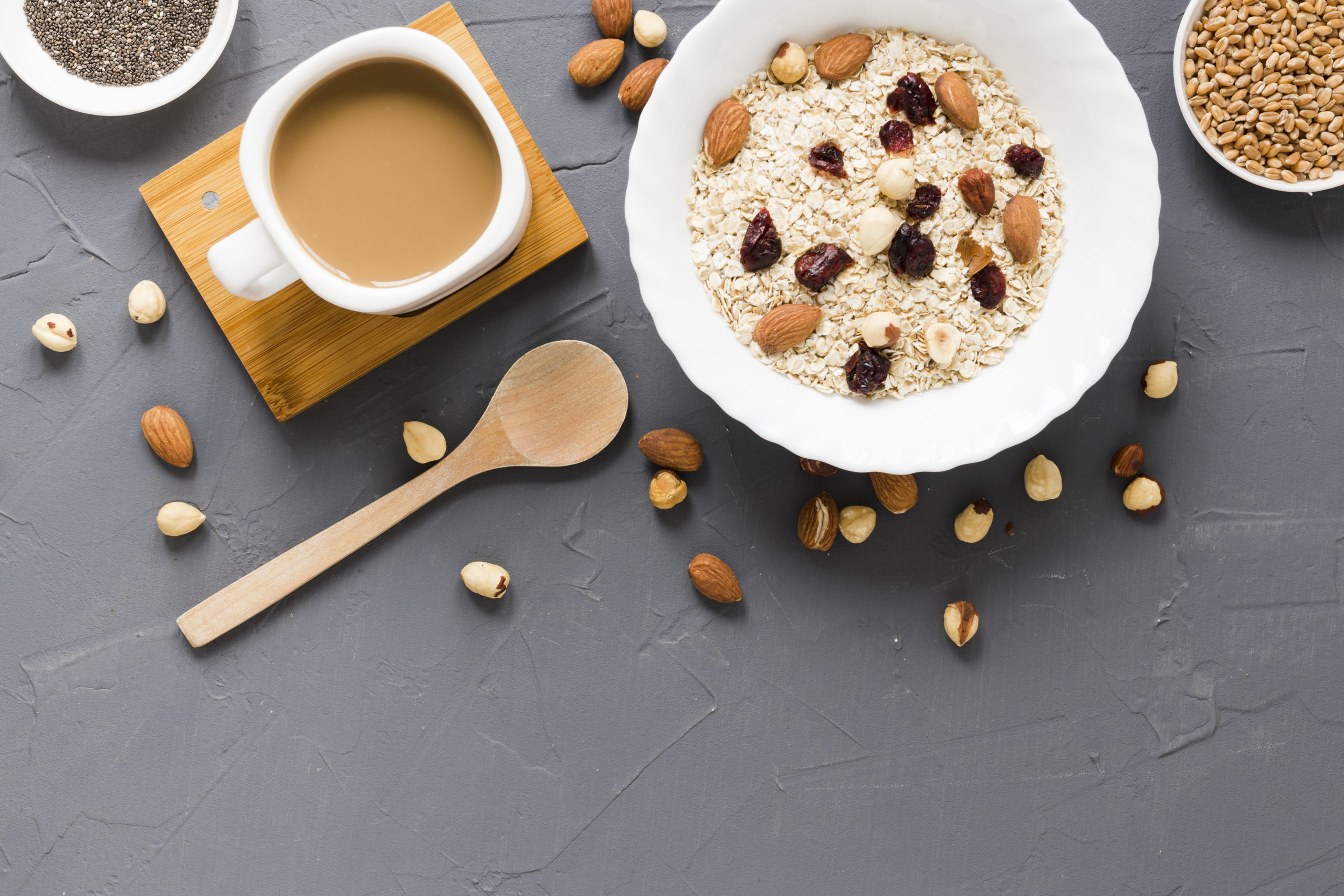 oats-raisins-nuts-with-coffee-cholesterol-scaled