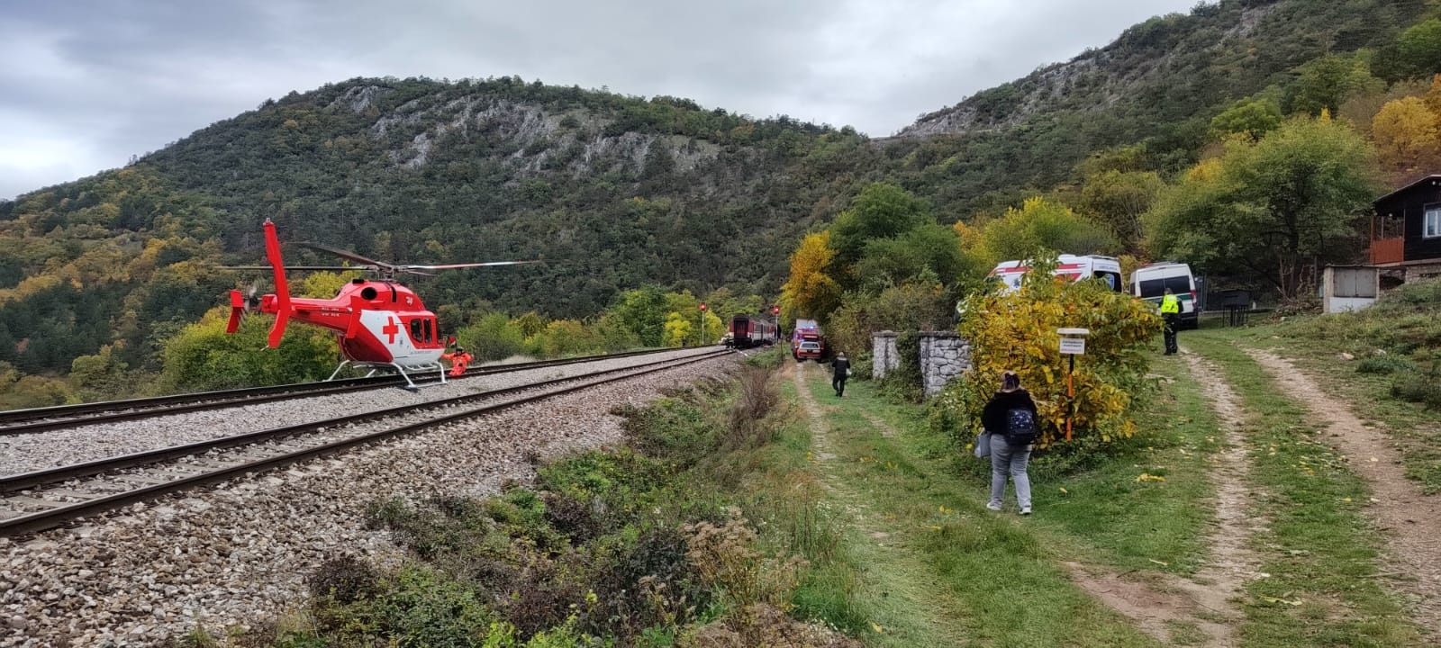 Σλοβακία, σύγκρουση τρένων