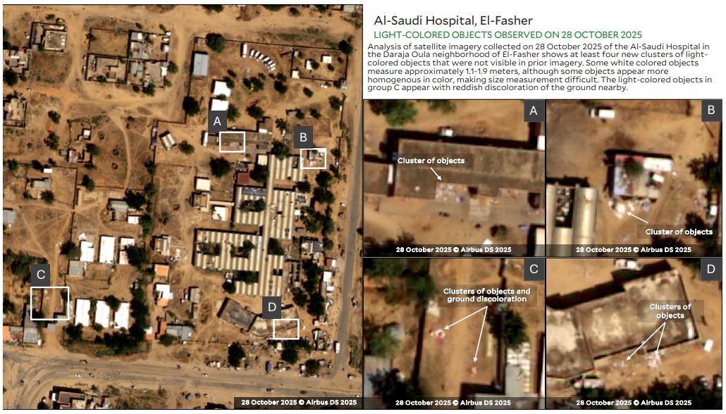 Σουδάν: Δορυφορικές εικόνες φανερώνουν μαζικές σφαγές αμάχων από παραστρατιωτικούς – Το έδαφος βάφτηκε κόκκινο 11 Σουδάν: Δορυφορικές εικόνες φανερώνουν μαζικές σφαγές αμάχων από παραστρατιωτικούς – Το έδαφος βάφτηκε κόκκινο