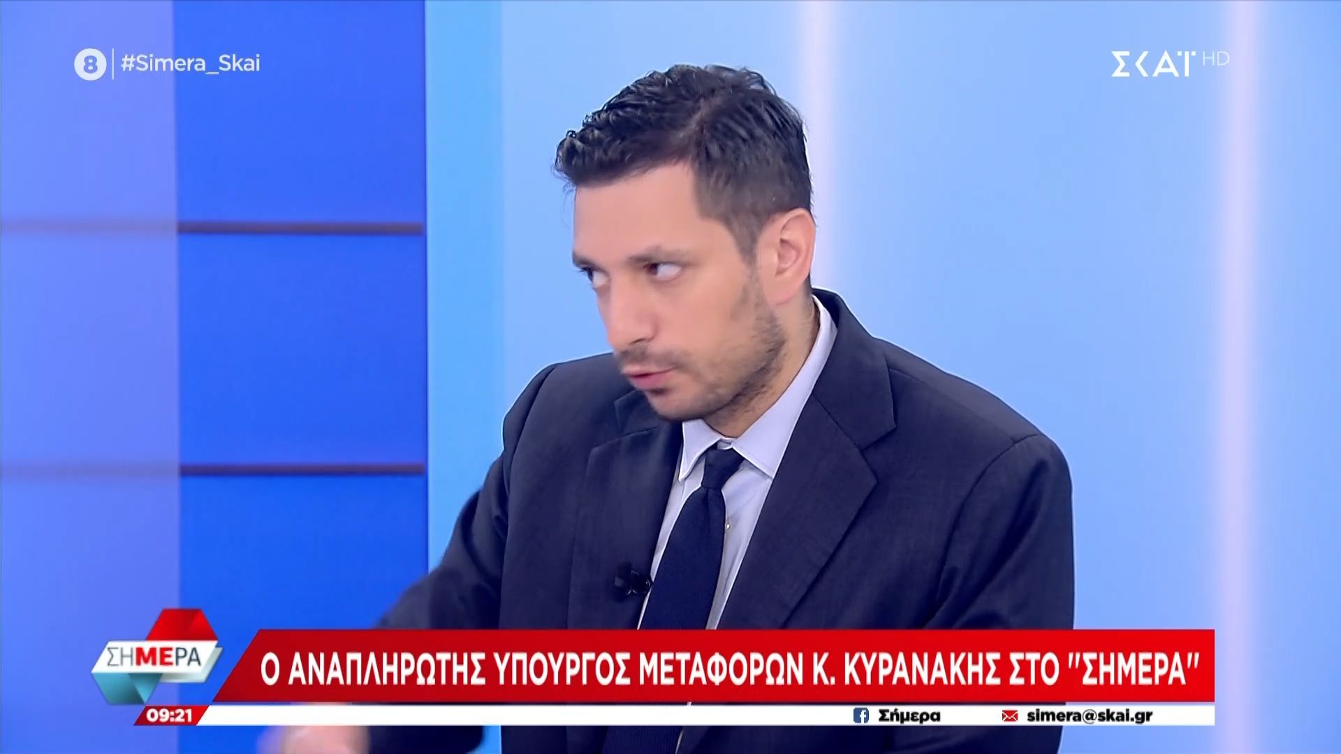 Κ. Κυρανάκης: Δεν υπάρχουν ρωγμές στο μετρό, υπάρχει φυσιολογική φθορά 6 και 8 χιλιοστών