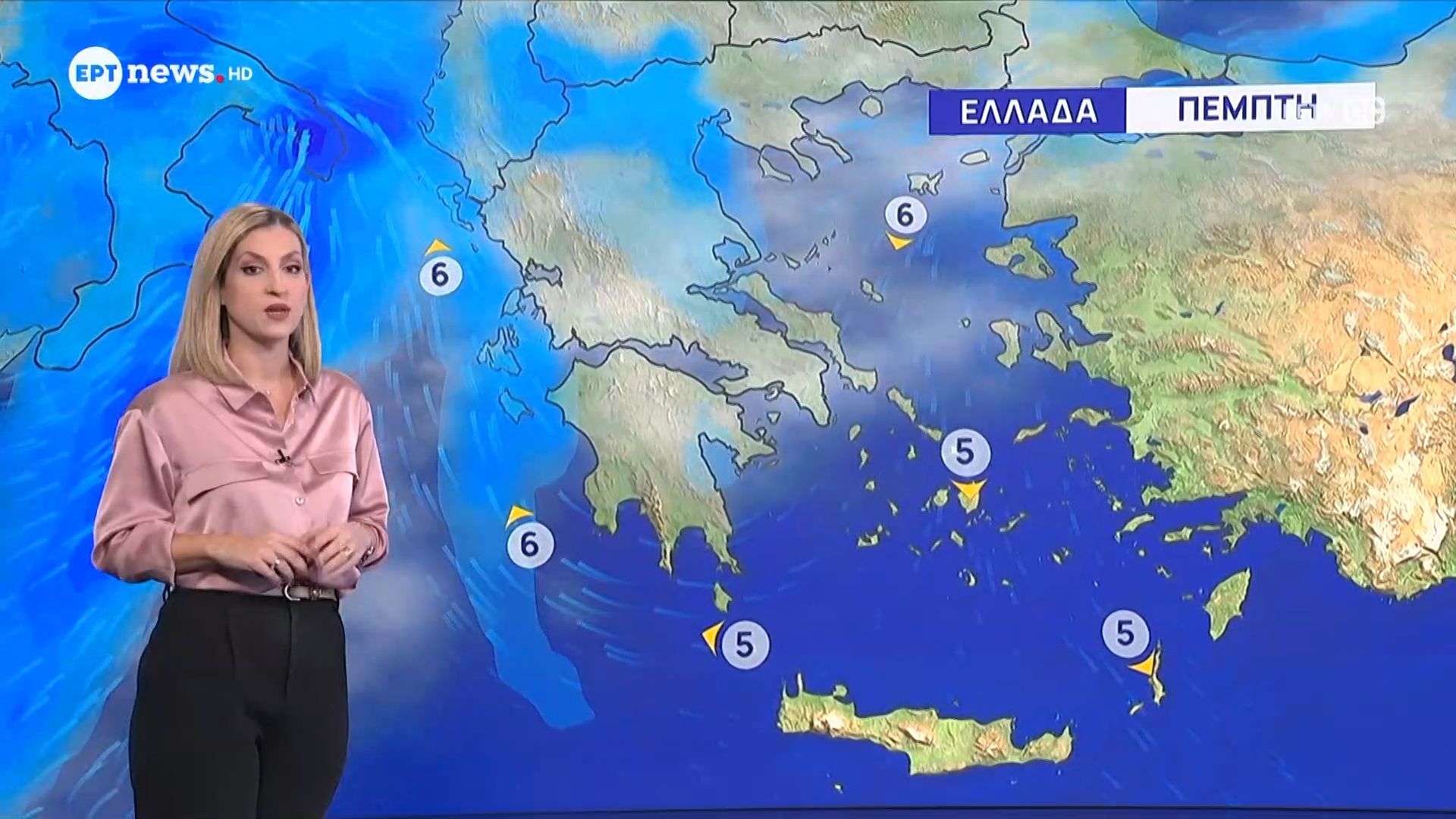 Ο καιρός την Πέμπτη 16 Οκτωβρίου – Ν. Ζιακοπούλου, μετεωρολόγος