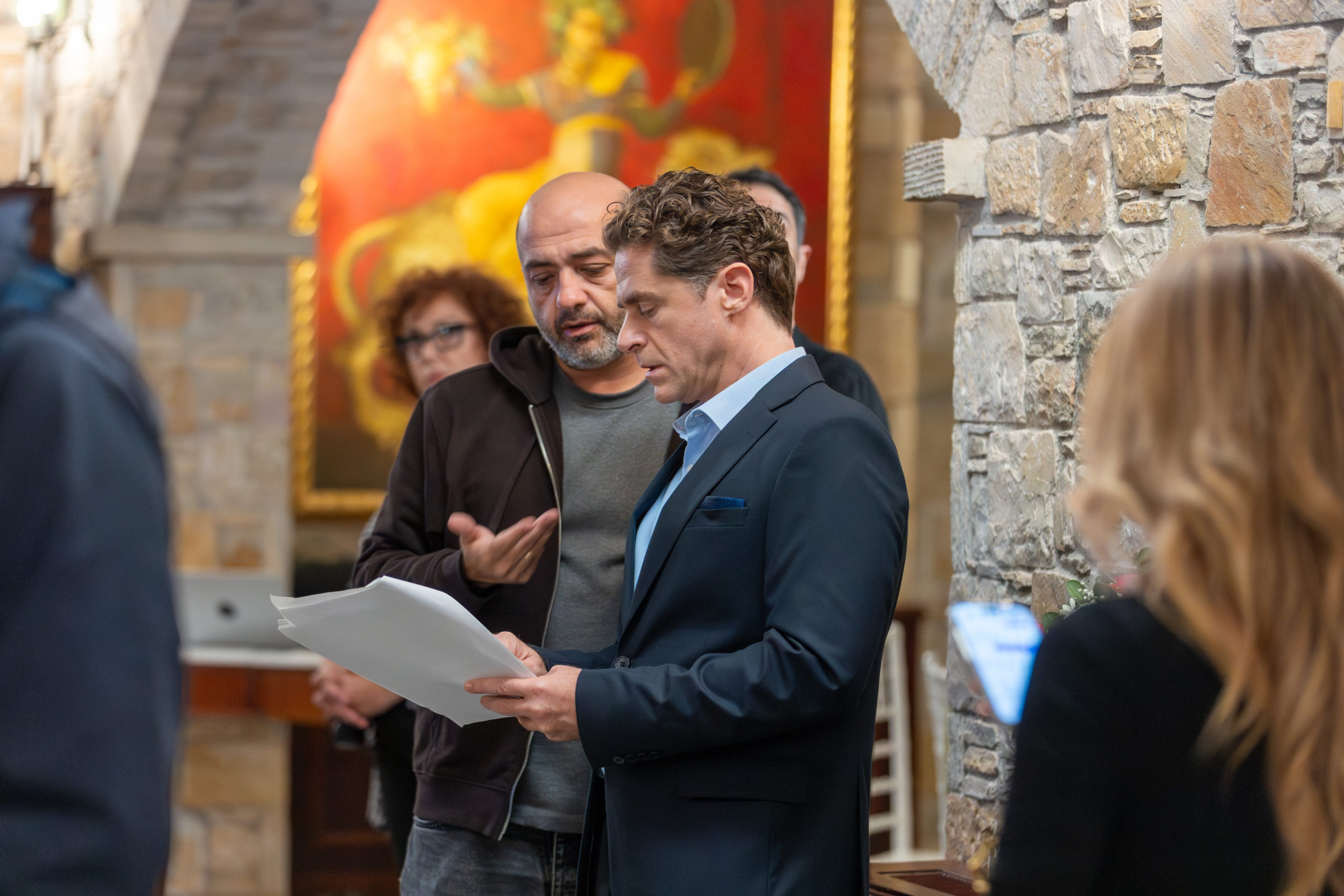 Μια μοναδική βραδιά: Ανακαλύψτε εικόνες από τα γυρίσματα