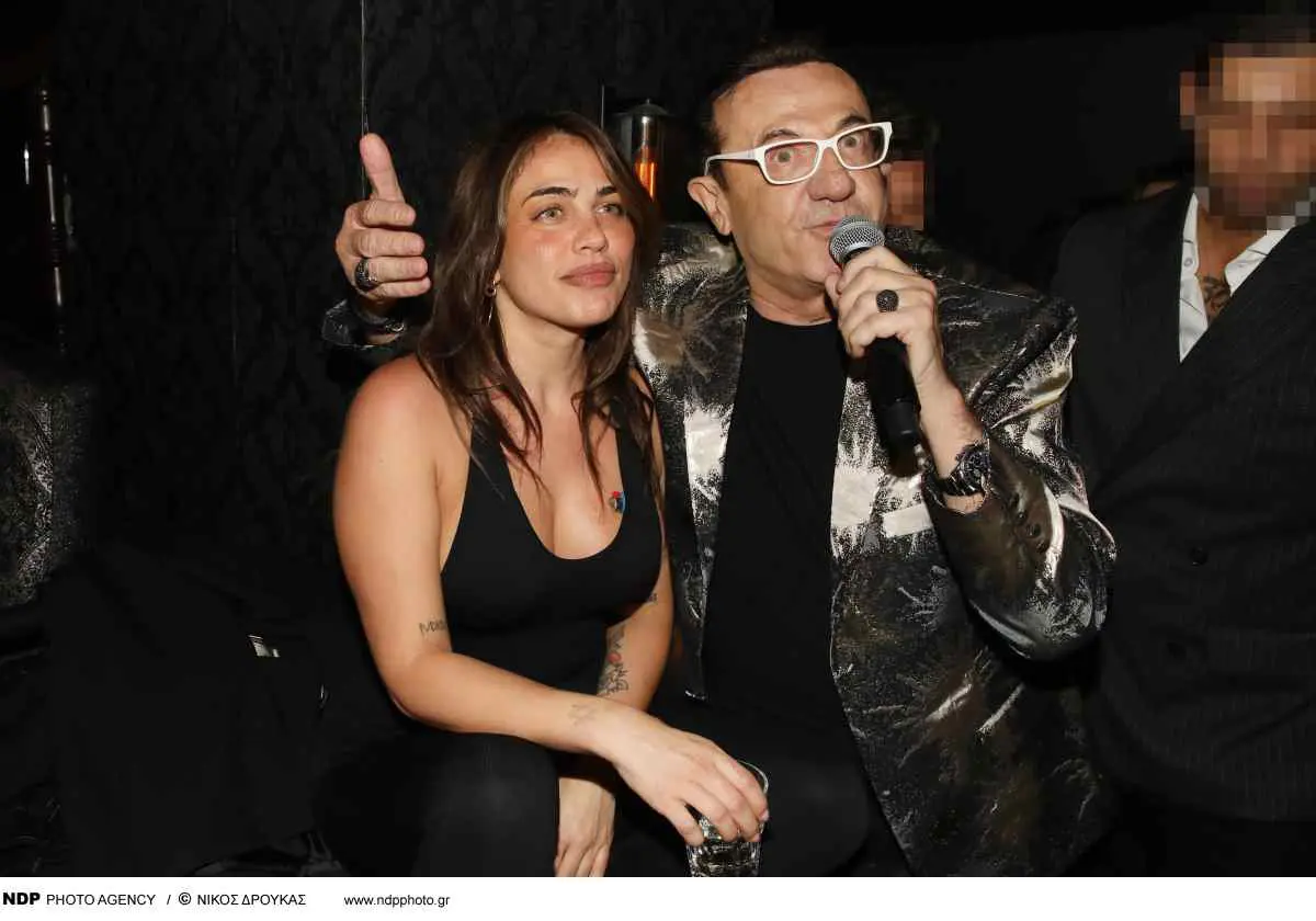 Μεταξά: Μαζί με τον Πανταζή στην έναρξη μετά τις φήμες για κρίση στη σχέση τους – Εικόνες 4 Κόνι Μεταξά - Λευτέρας Πανταζής