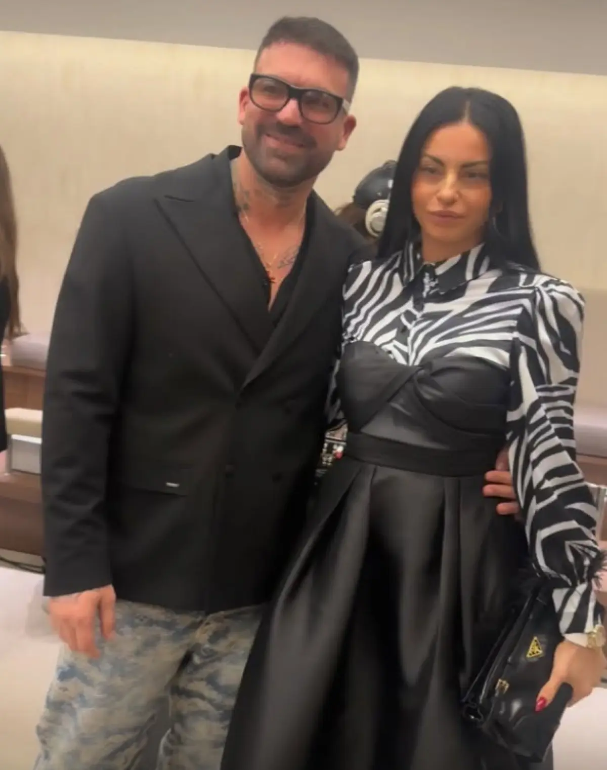 Ο Δημήτρης Αλεξάνδρου με τη Δήμητρα Αλεξανδράκη