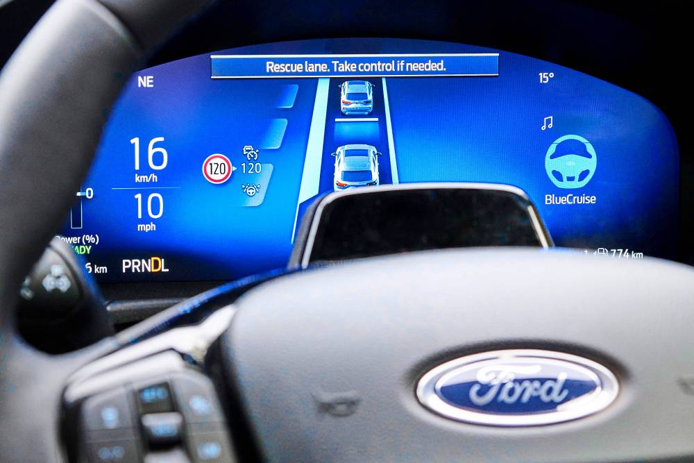 Το BlueCruise έρχεται στα Puma, Kuga & Ranger PHEV