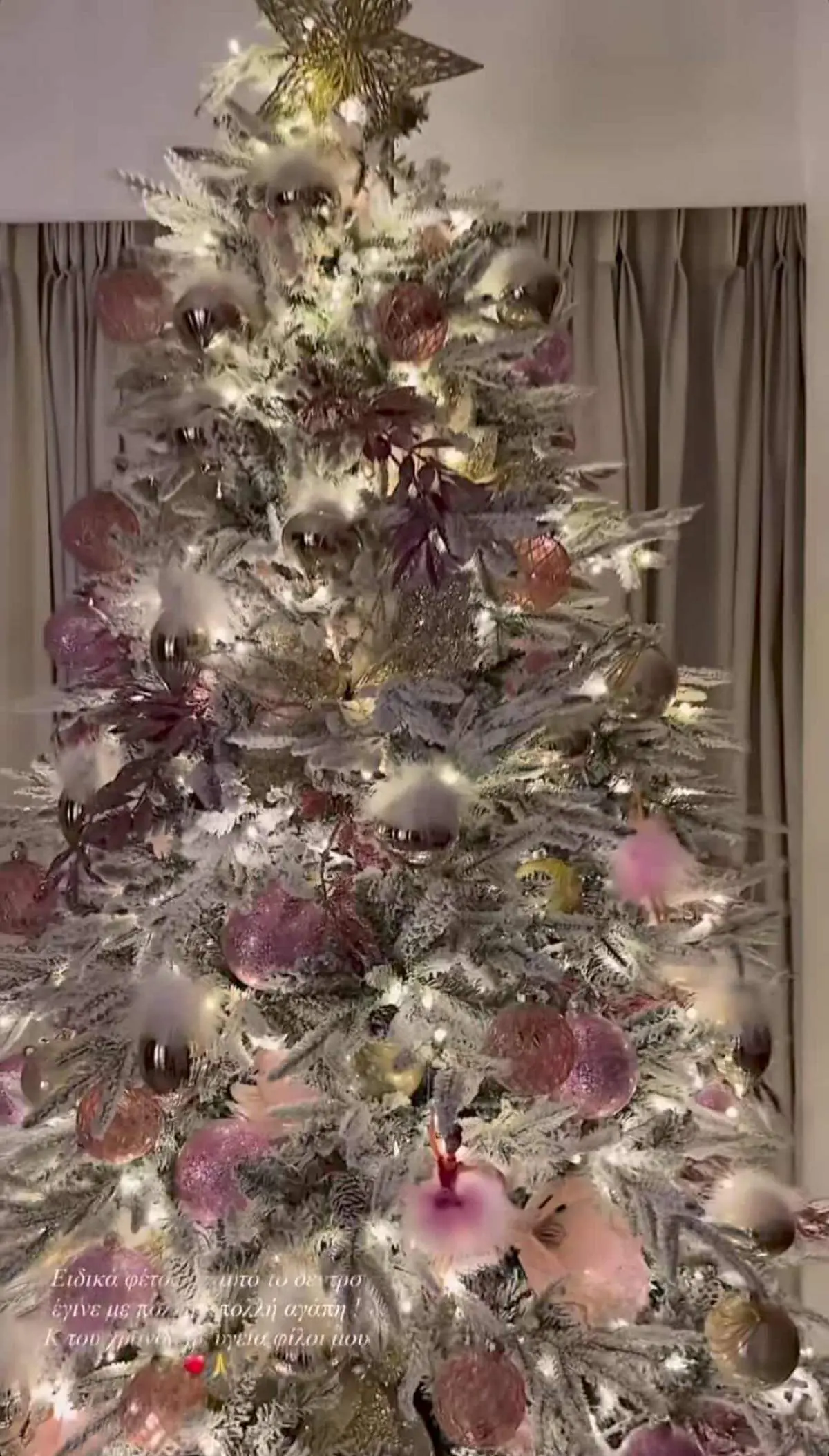 Το δέντρο που έφτιαξε η Κατερίνα Καινούργιου