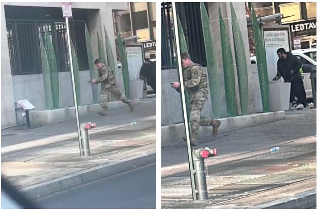 ΗΠΑ: Φρέσκα πλάνα από την επίθεση Αφγανού σε στρατιώτες της Εθνοφρουράς – Αντιμετωπίζει κατηγορίες για ανθρωποκτονία πρώτου βαθμού