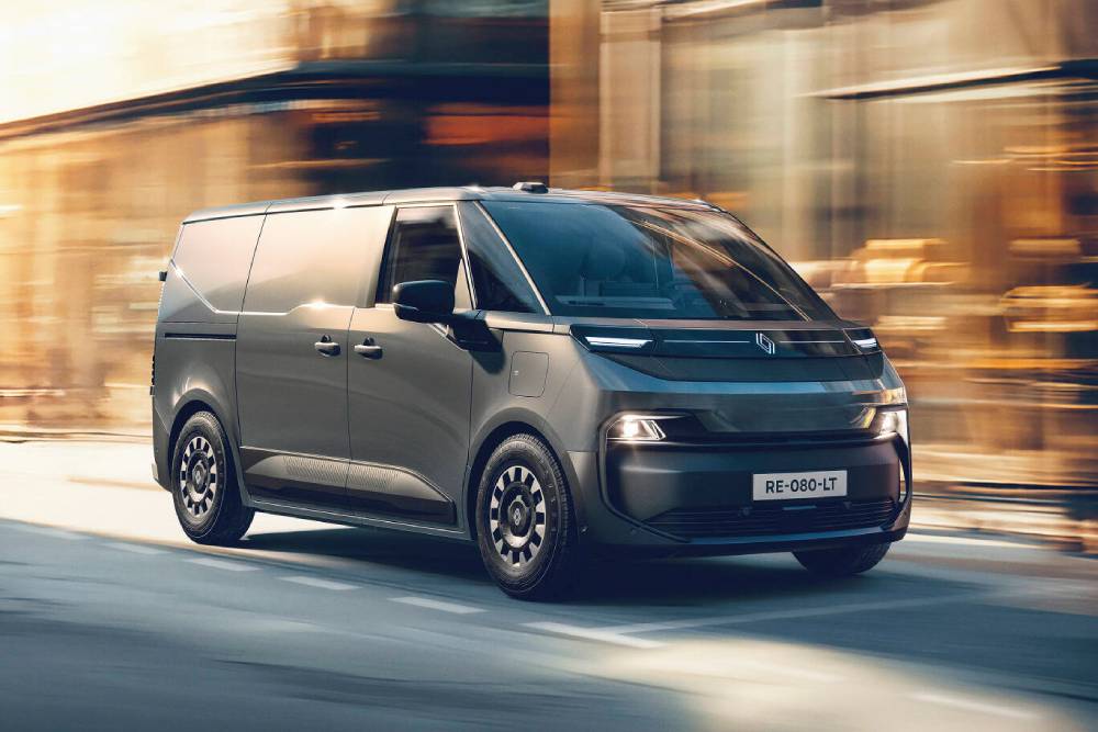 Πρωτοποριακό και φουτουριστικό Renault Trafic E-Tech