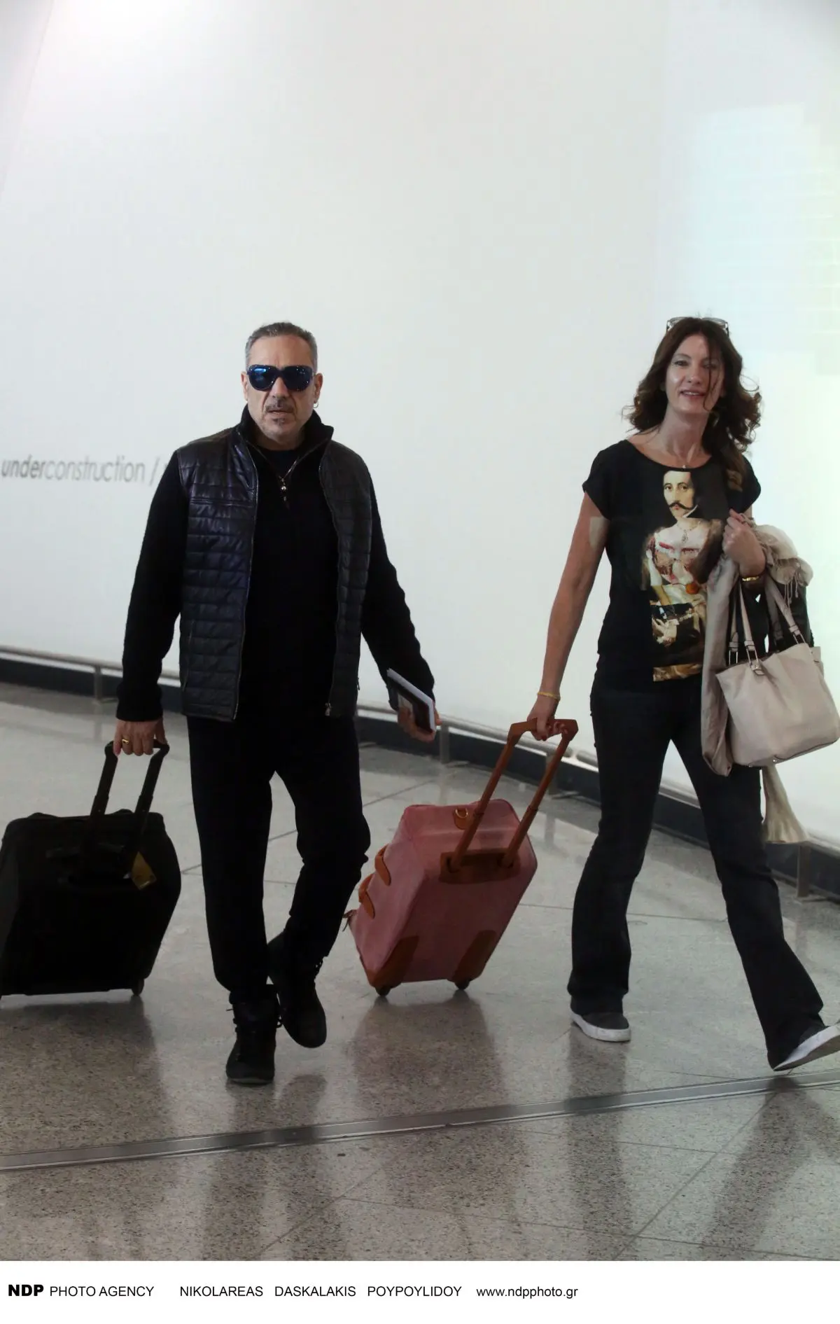 Ο Νότης Σφακιανάκης με τη σύζυγό του, Κίλι