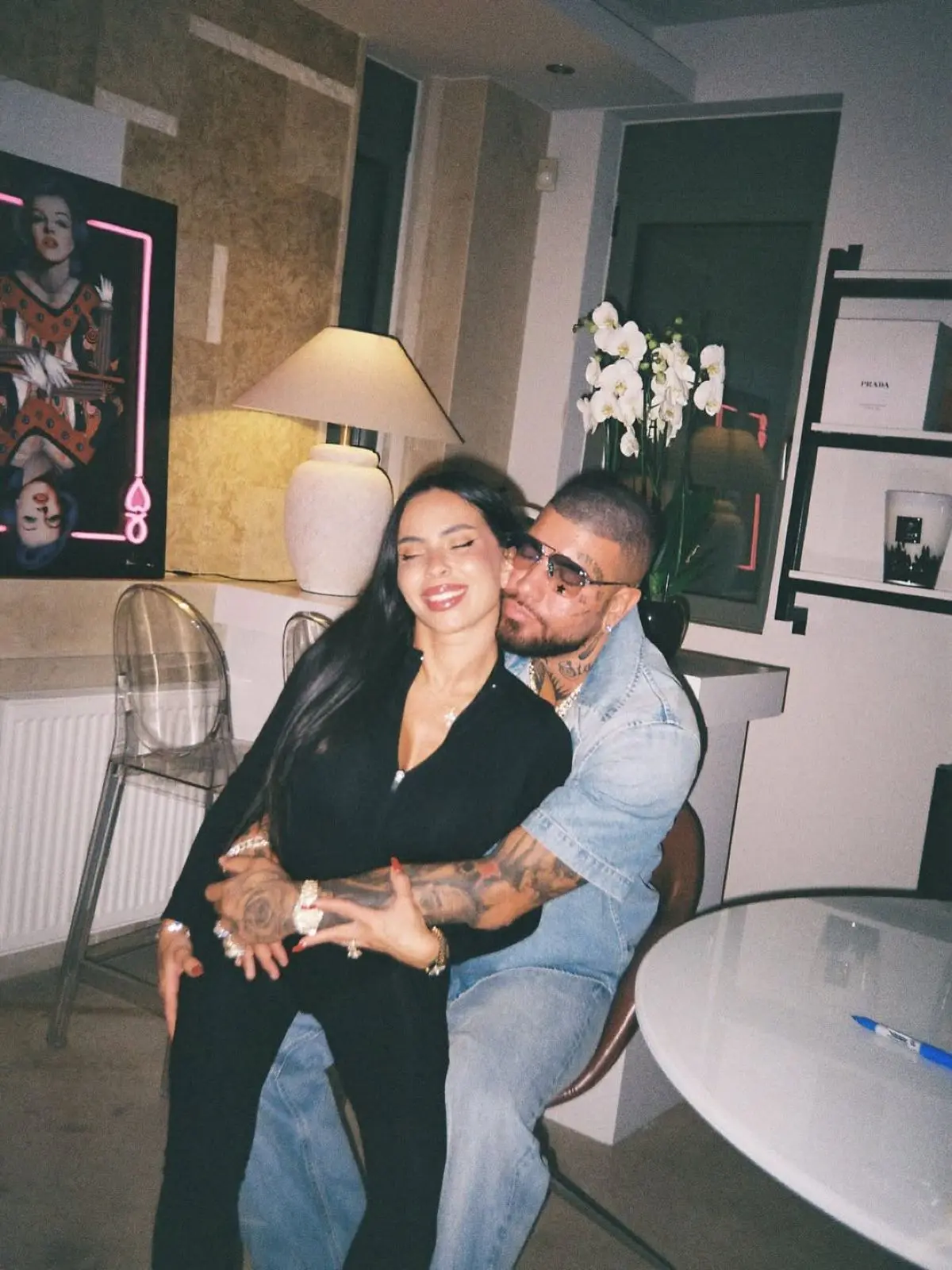 Snik: Η πρώτη εικόνα υπερήχου του μωρού και η συγκινητική στιγμή με τη σύντροφό του 7 O Snik με τη Μάρτα Αχαρονιάν