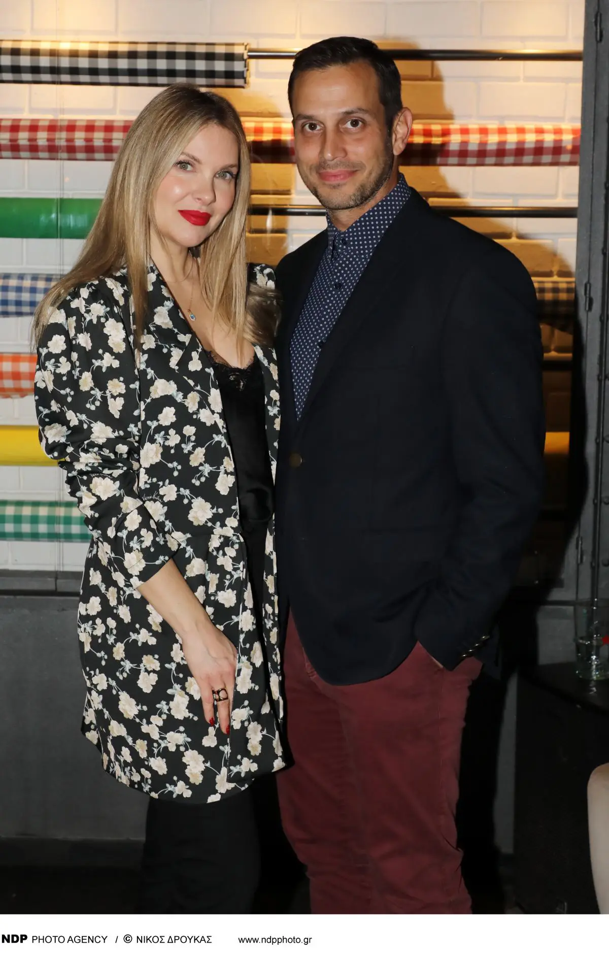 Η Χριστίνα Αλούπη και ο Κωνσταντίνος Κέφαλος σε έξοδό τους