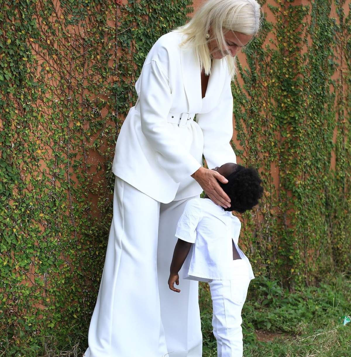 Η Χριστίνα Κοντοβά με την κόρη της, Έιντα