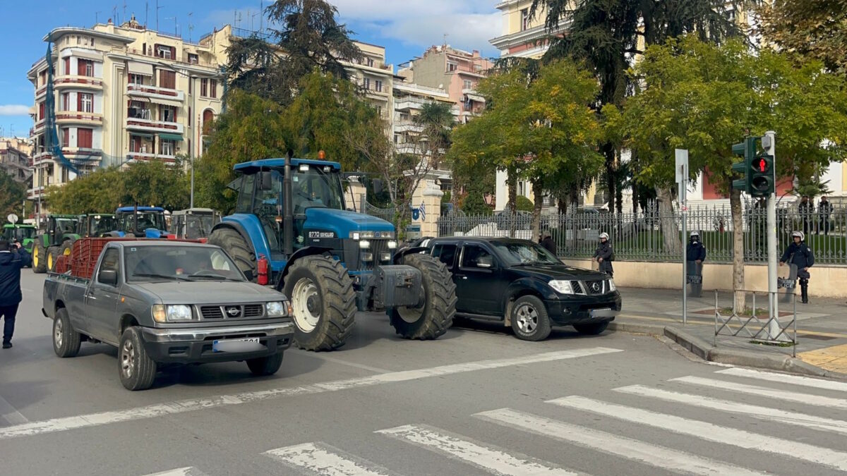 Αγροτικό συλλαλητήριο στη Θεσσαλονίκη