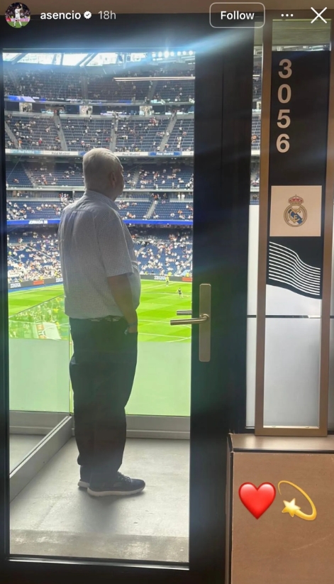 Ο Ραούλ Ασένσιο αποχαιρέτησε τον παππού του λίγο πριν το Ολυμπιακός – Ρεάλ Μαδρίτης 2 Ο Ραούλ Ασένσιο αποχαιρέτησε τον παππού του λίγο πριν το Ολυμπιακός – Ρεάλ Μαδρίτης