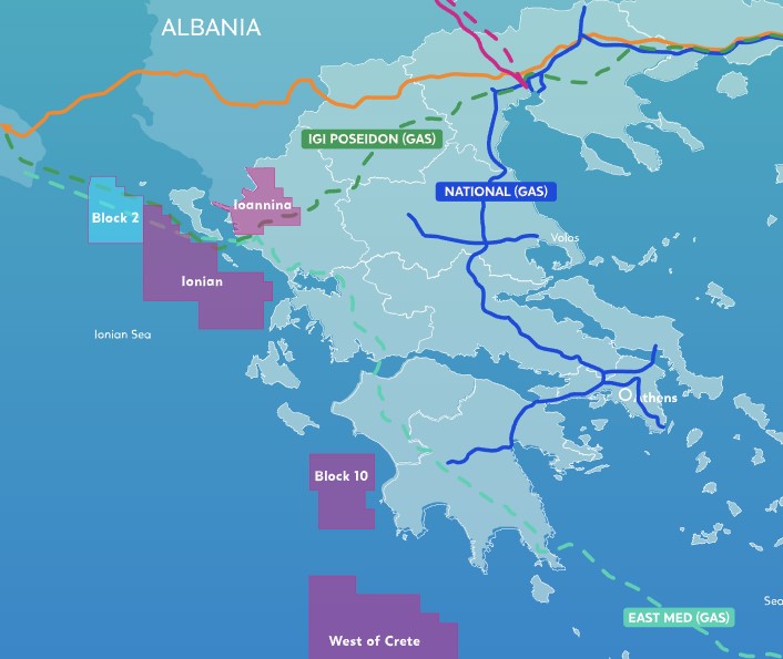 Εξερεύνηση υδρογονανθράκων στο Ιόνιο σύντομα: Οι λεπτομέρειες της συνεργασίας ExxonMobil, Energean και HelleniQ Energy – Προβλέψεις για το οικόπεδο 2 3 χάρτης υδρογονάνθρακες Ελλάδα Block 2