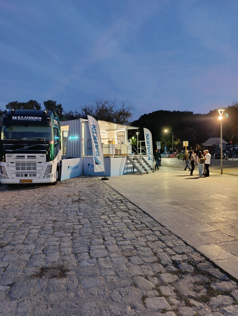 Το Ηράκλειο υποδέχθηκε το Daikin Promo Bus – Χιλιάδες επισκέπτες σε μια εμπειρία καινοτομίας